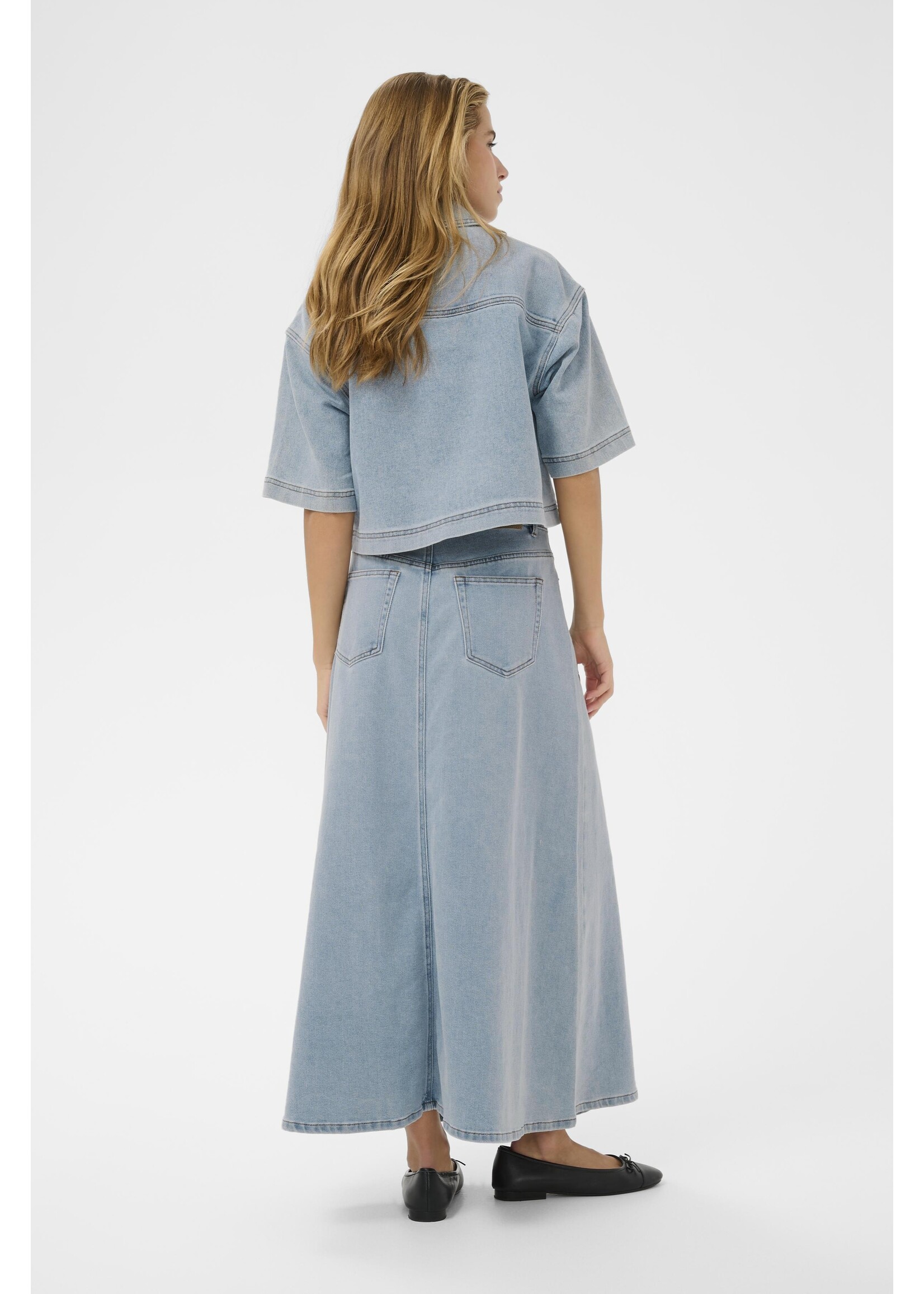 KAFFE KAminna denim skirt