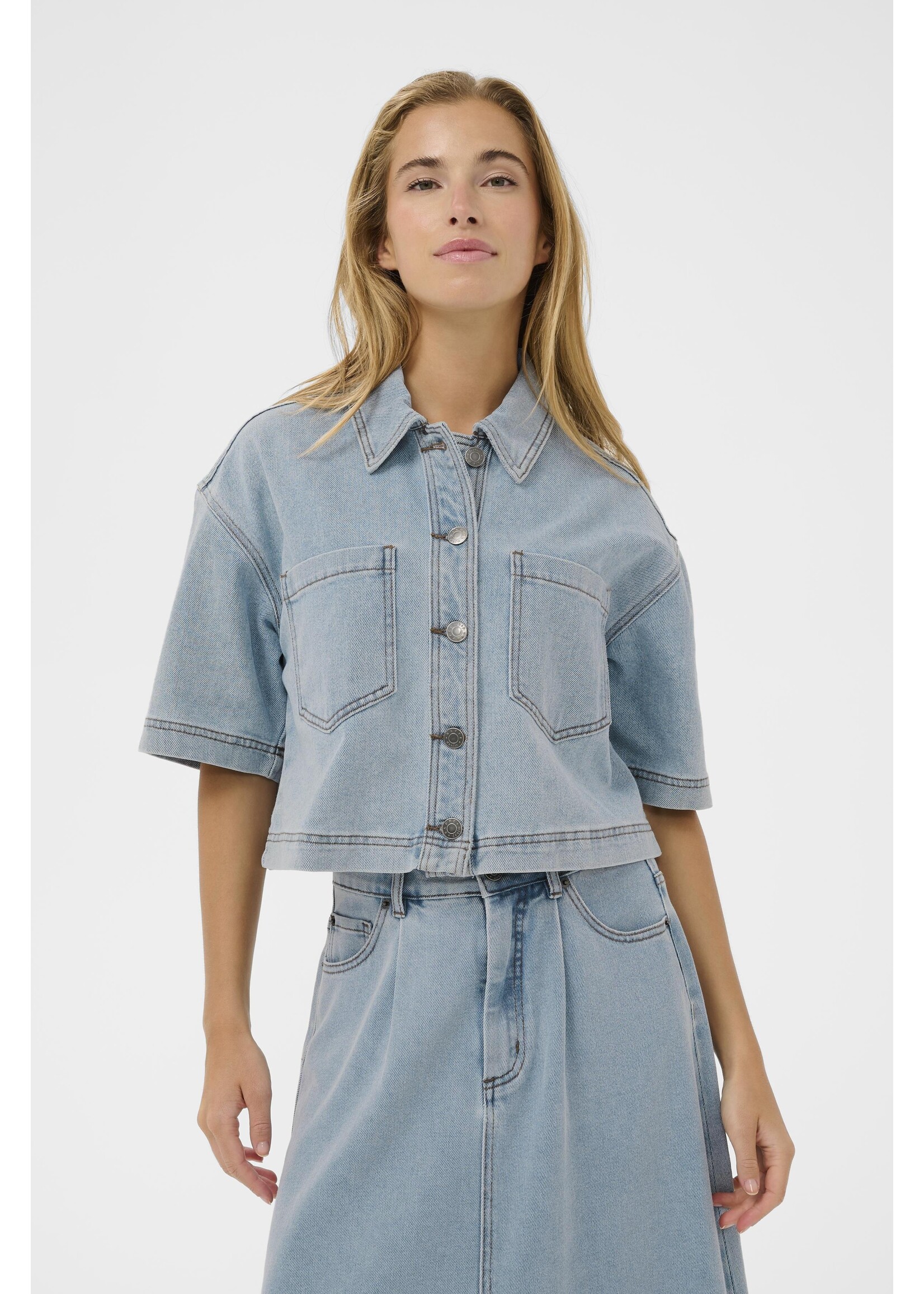 KAFFE KAminna denim skirt