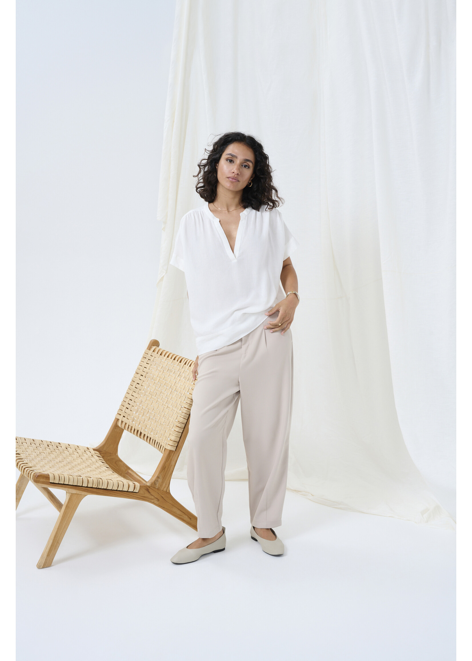 KAFFE KAmilia wing LS blouse 110602
