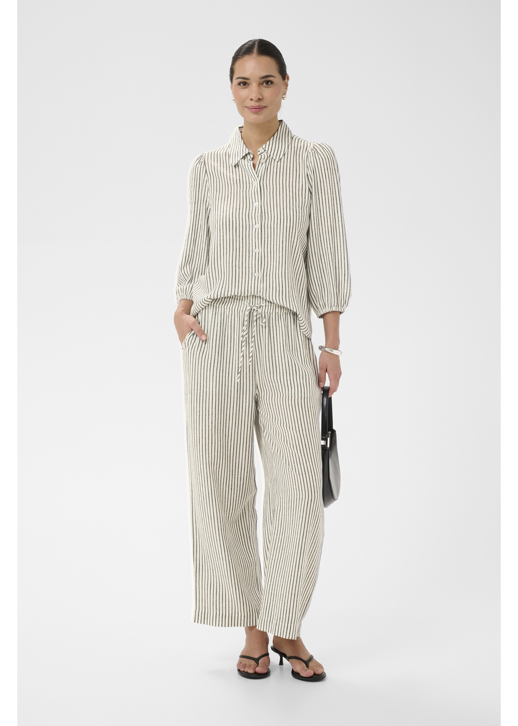 KAFFE KAmilia cropped wide pants 105465