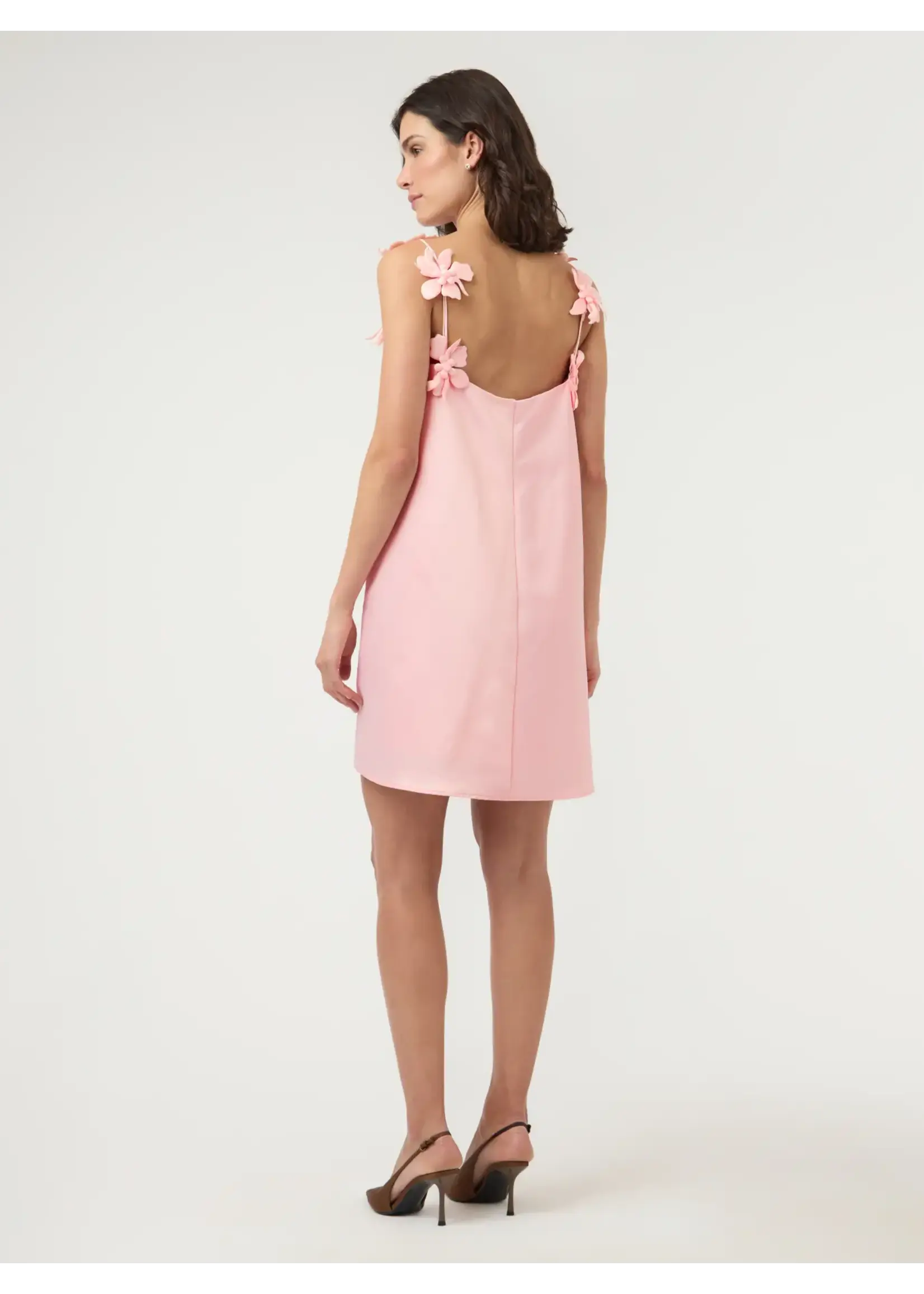 YAS YASDOUCE STRAP MIDI DRESS -BM