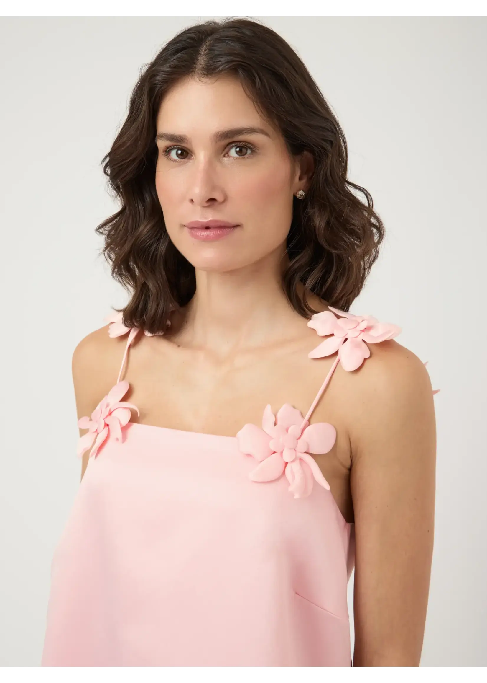 YAS YASDOUCE STRAP MIDI DRESS -BM