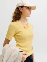 JJXX JXHADLEY TIGHT SS POLO KNIT NOOS SUNLIGHT