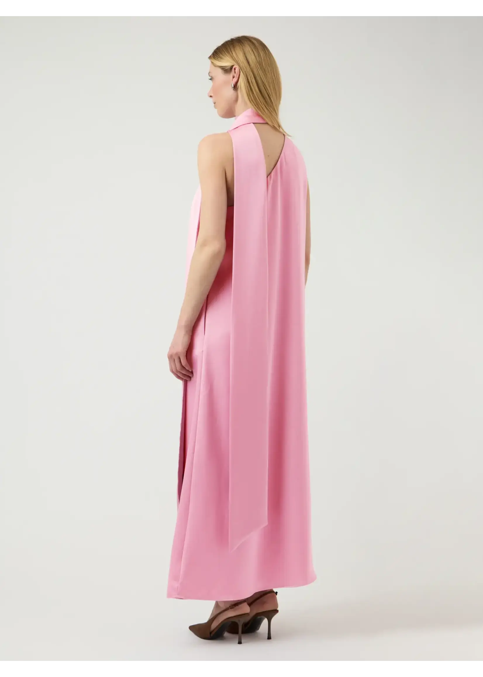 YAS YASANNALINA ONE SHOULDER MAXI DRESS S.