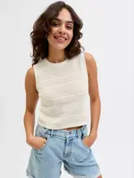 JJXX JXZUSANNAH TOP KNIT VANILLA ICE