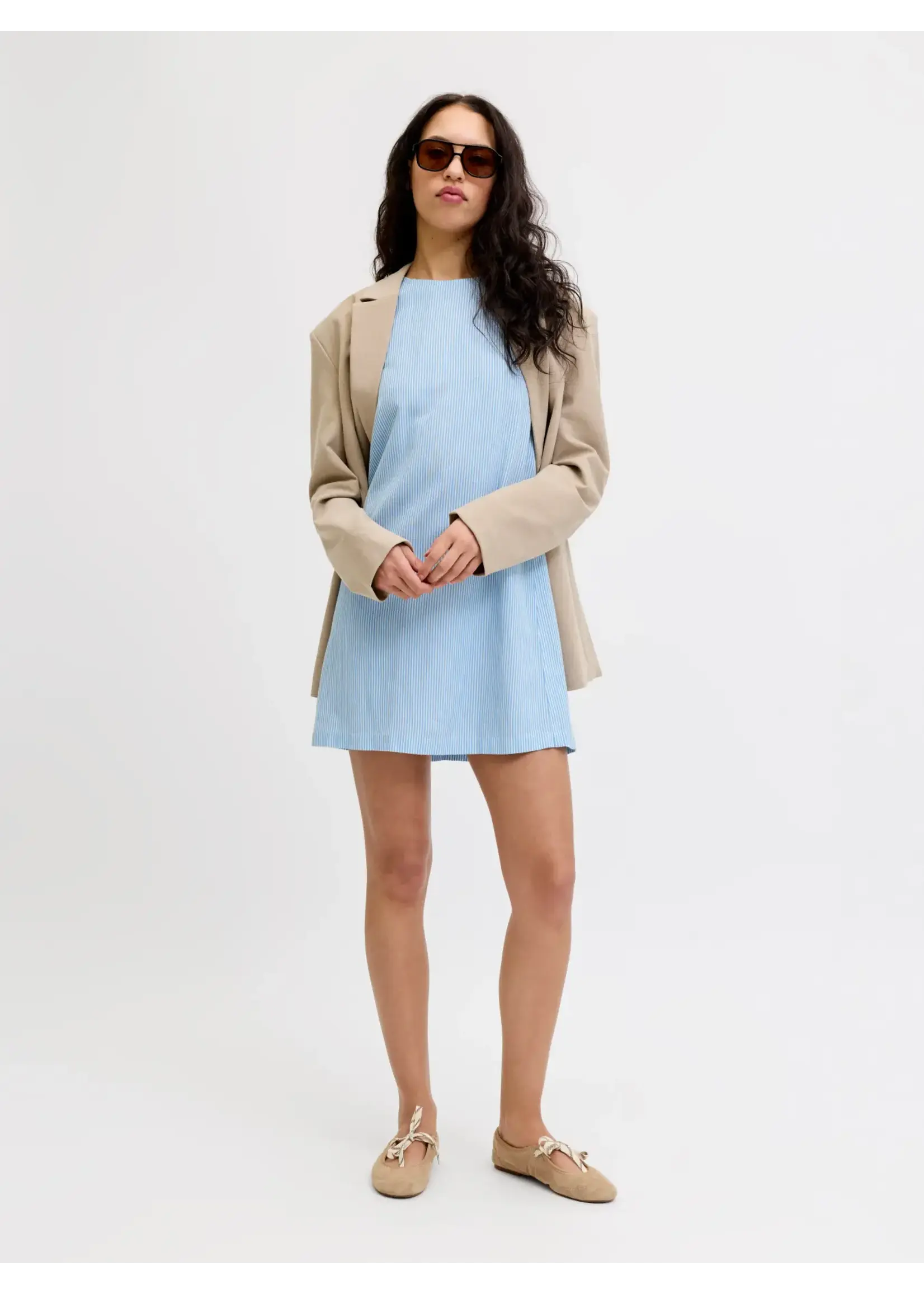JJXX JXANNIKA SL SHORT DRESS WVN BLISSFUL