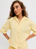 JJXX JXGLOBAL WAFFLE 3/4 RESORT SHIRT WVN SUNLIGHT