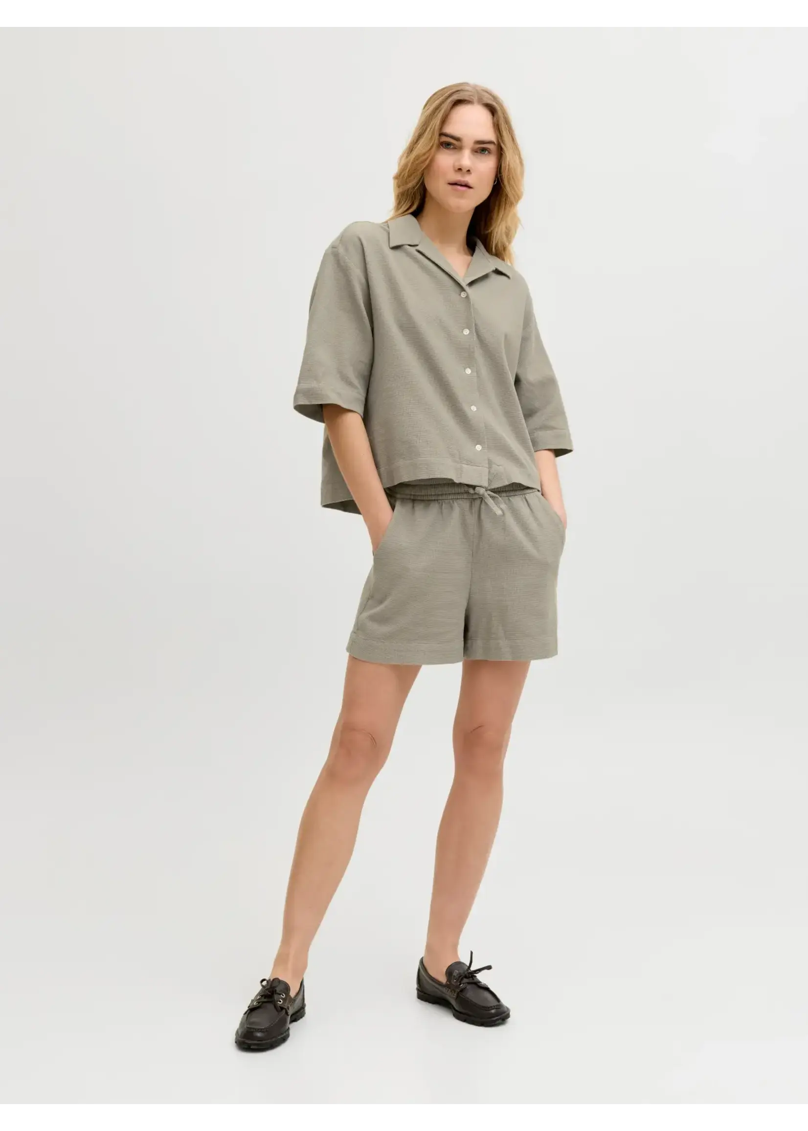 JJXX JXGLOBAL WAFFLE SHORTS WVN