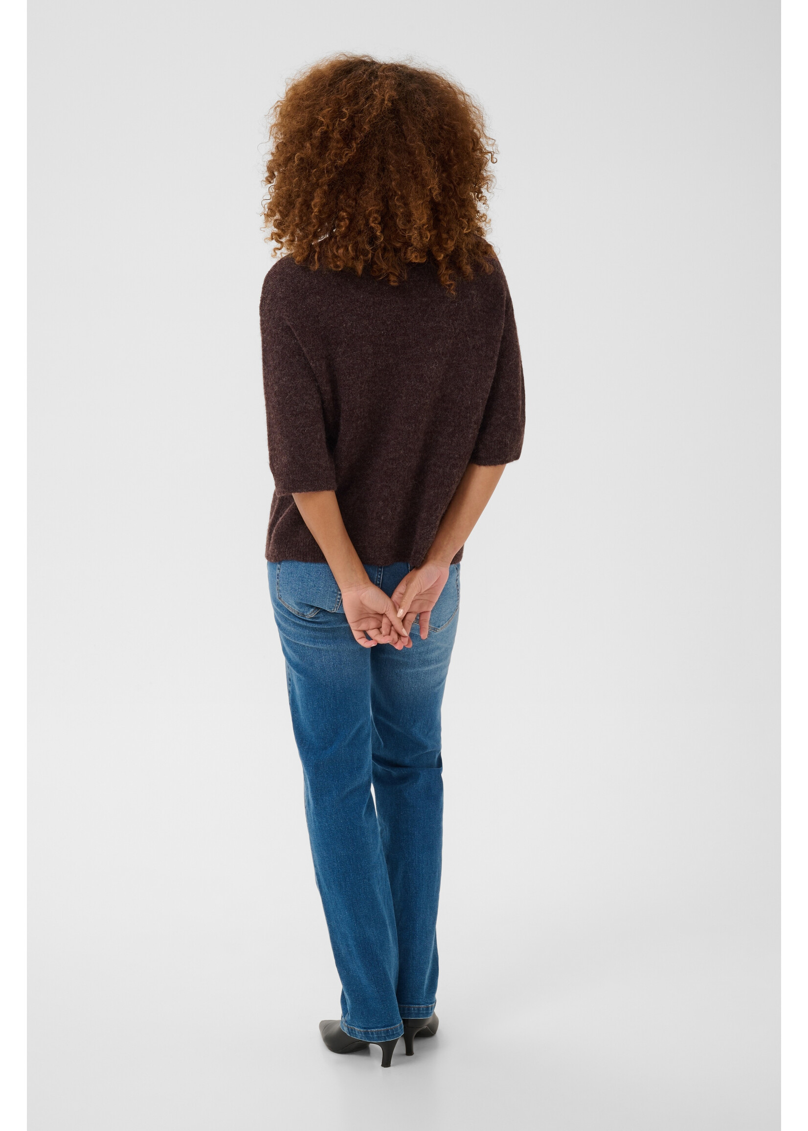 KAFFE KASIGNE HIGH NECK PULLOVER