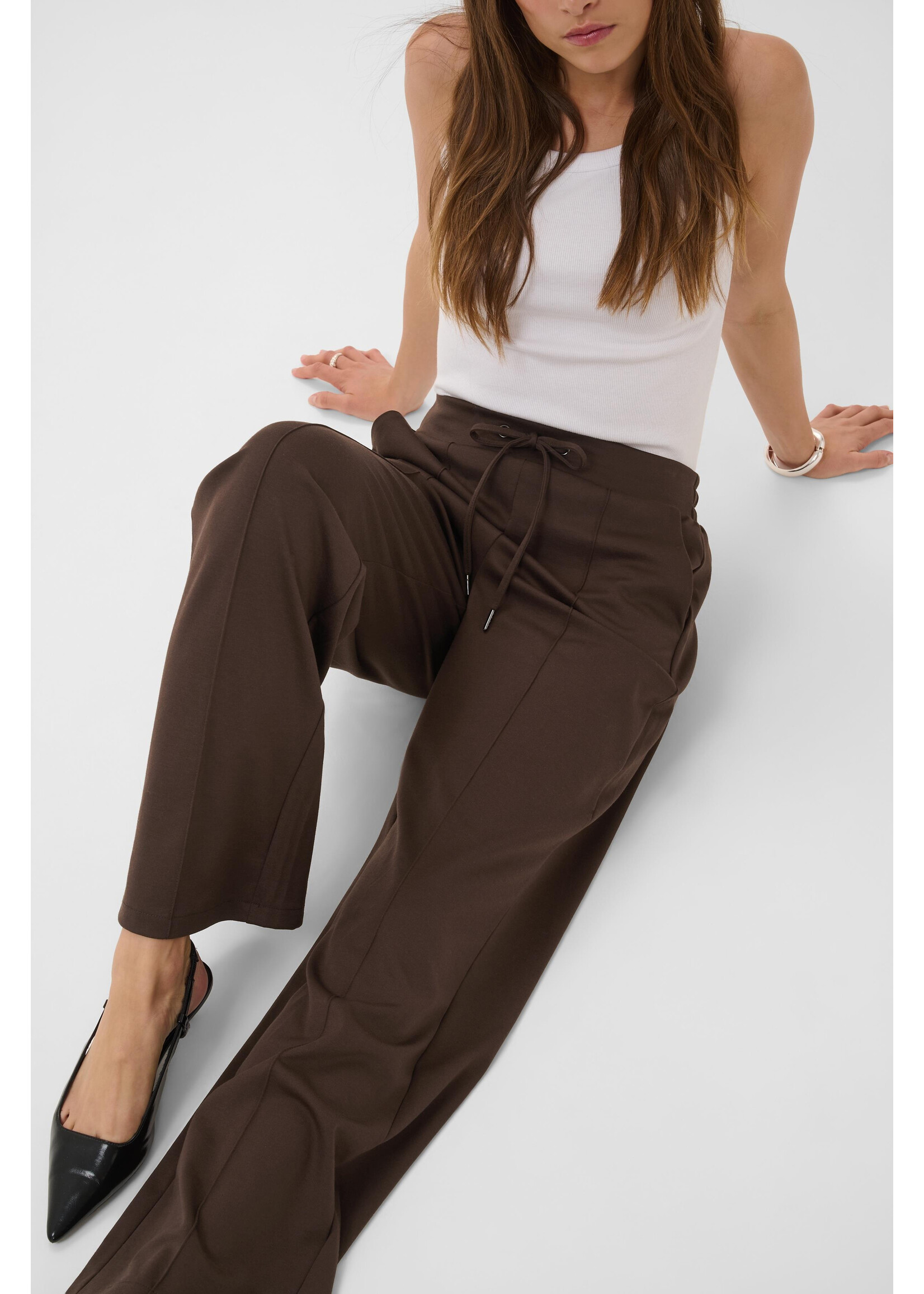 KAFFE KAJENNY STRAIGHT PANTS