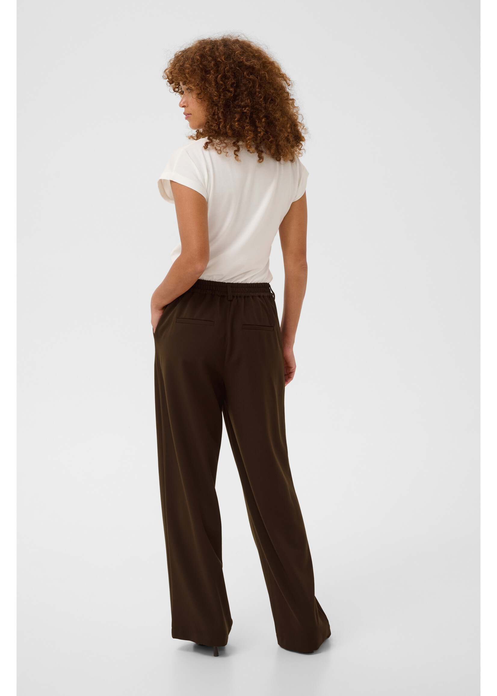 KAFFE KAVALLEY PANTS COFFEE BEAN