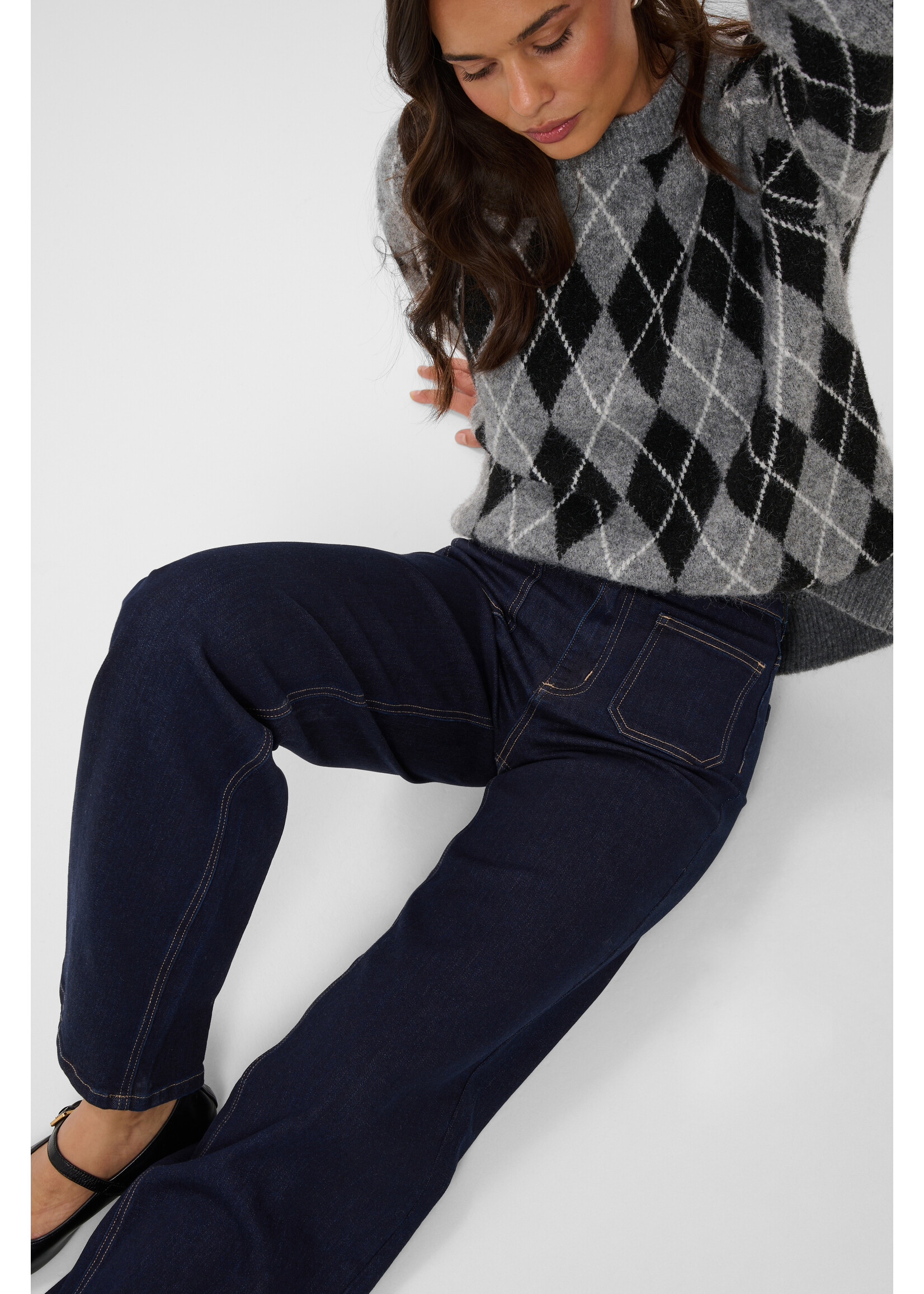 KAFFE KABROOK HW REG FIT JEANS