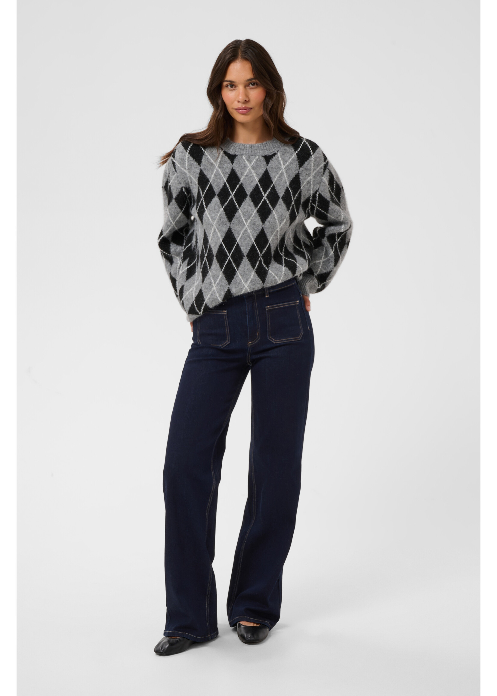KAFFE KABROOK HW REG FIT JEANS