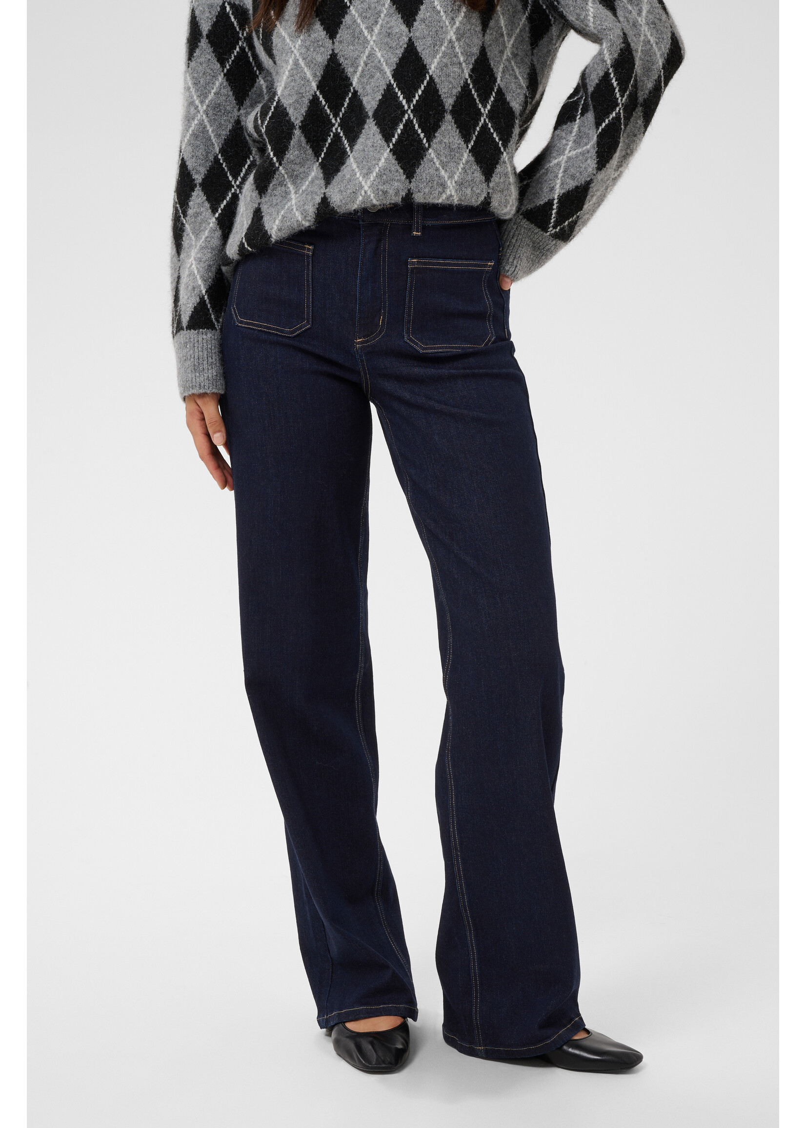 KAFFE KABROOK HW REG FIT JEANS