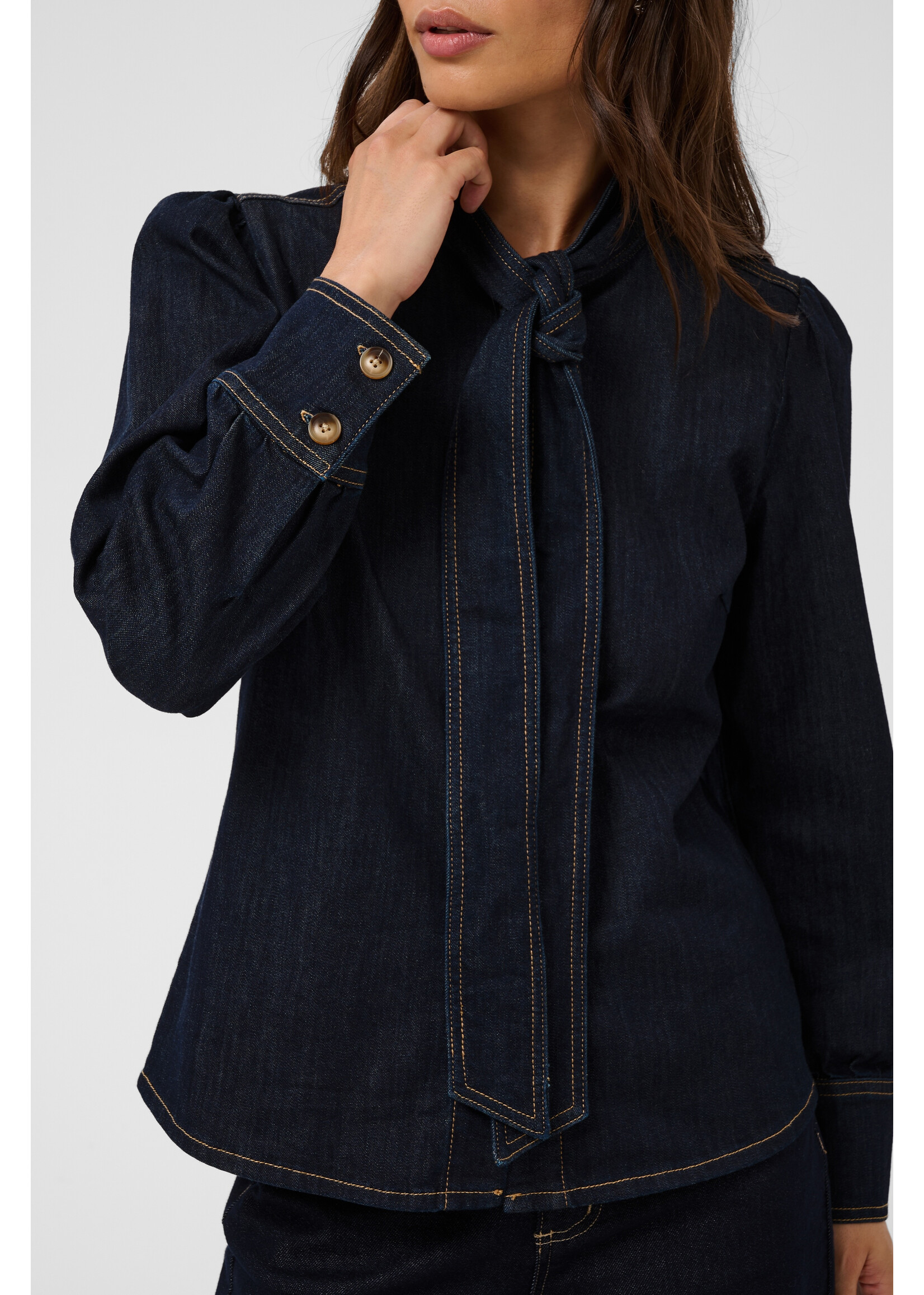 KAFFE KAMOLLY DENIM SHIRT