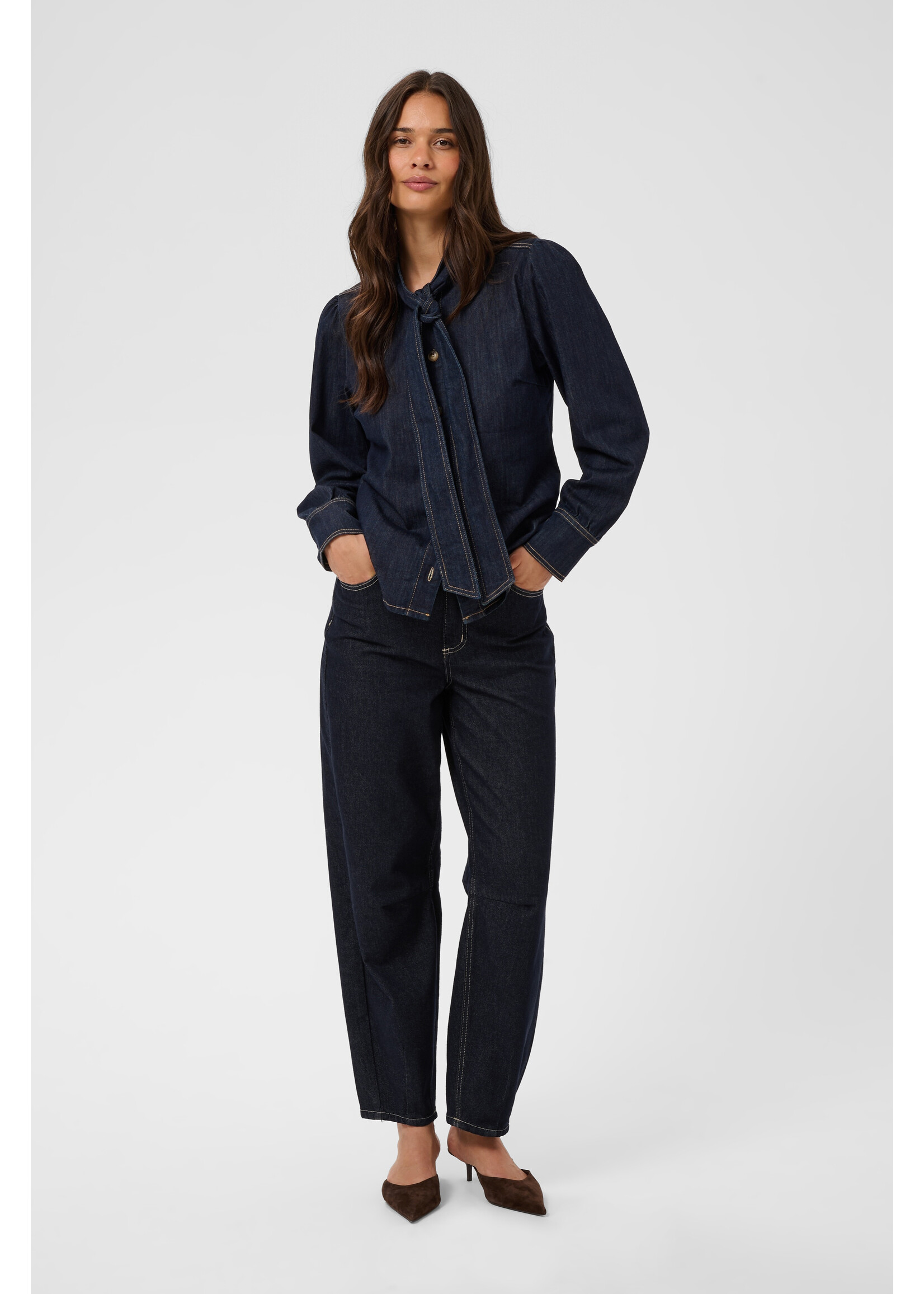 KAFFE KAGHITA BARREL JEANS
