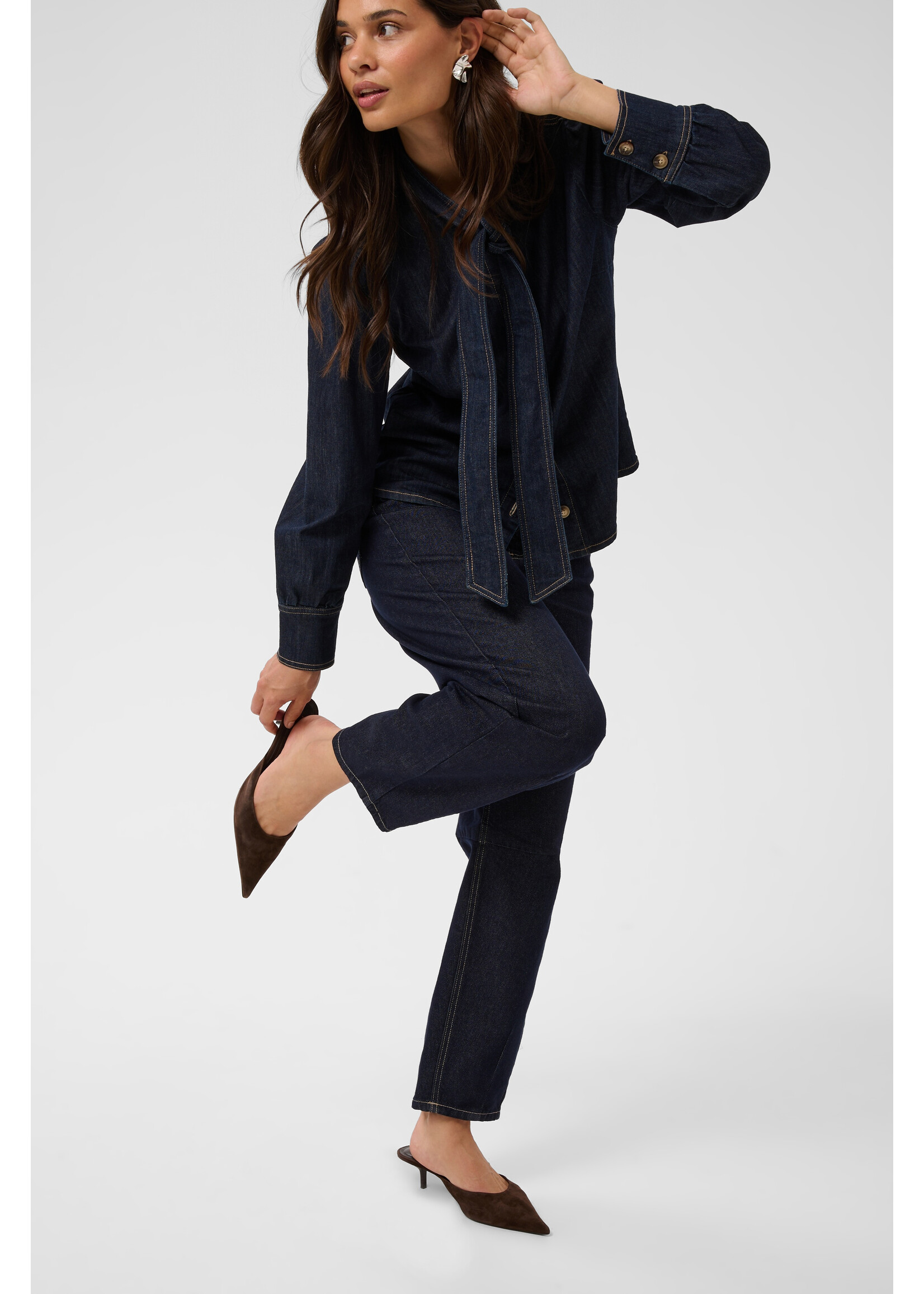 KAFFE KAGHITA BARREL JEANS