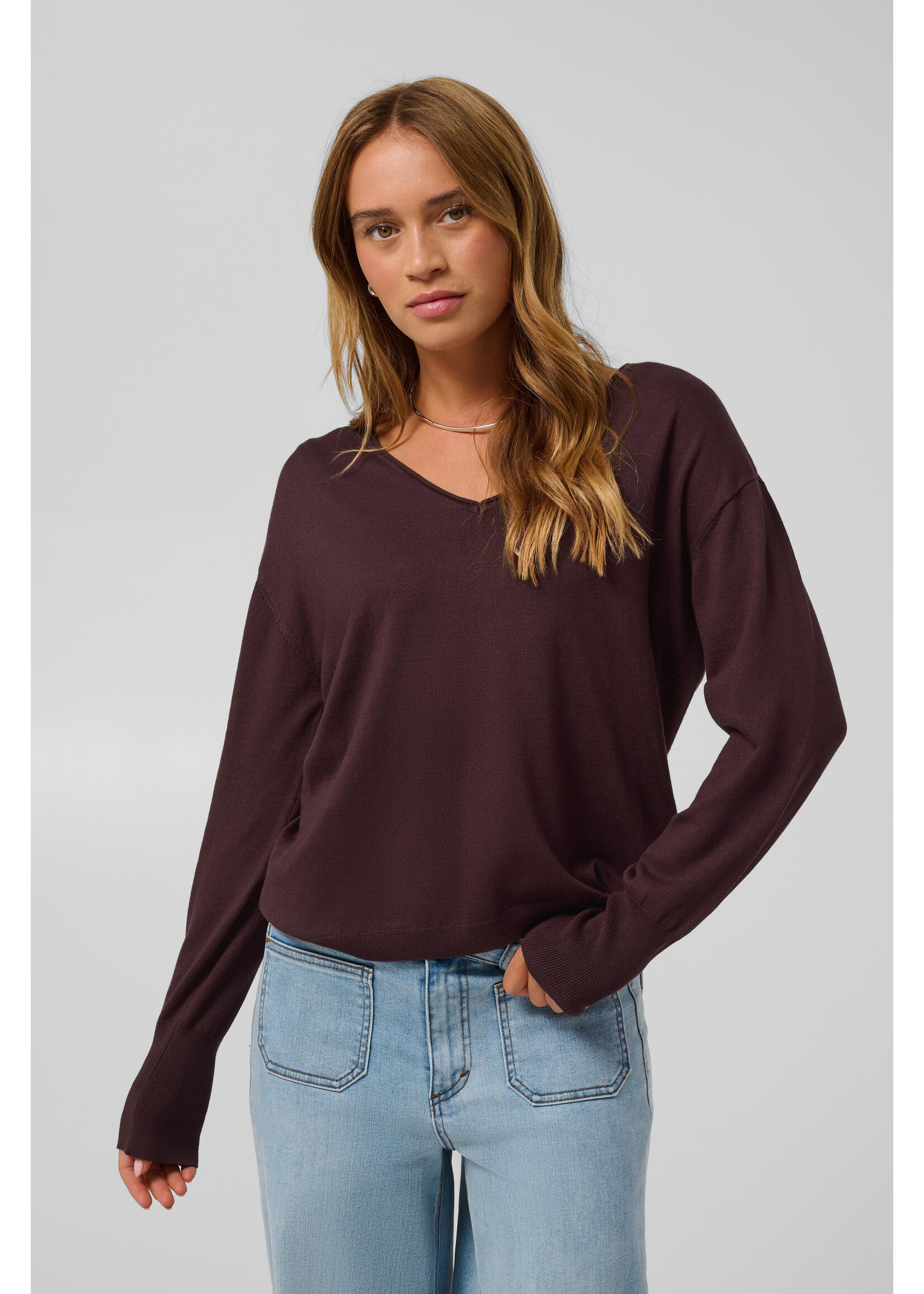 KAFFE KALIZZA MAI PULLOVER COFFEE BEAN