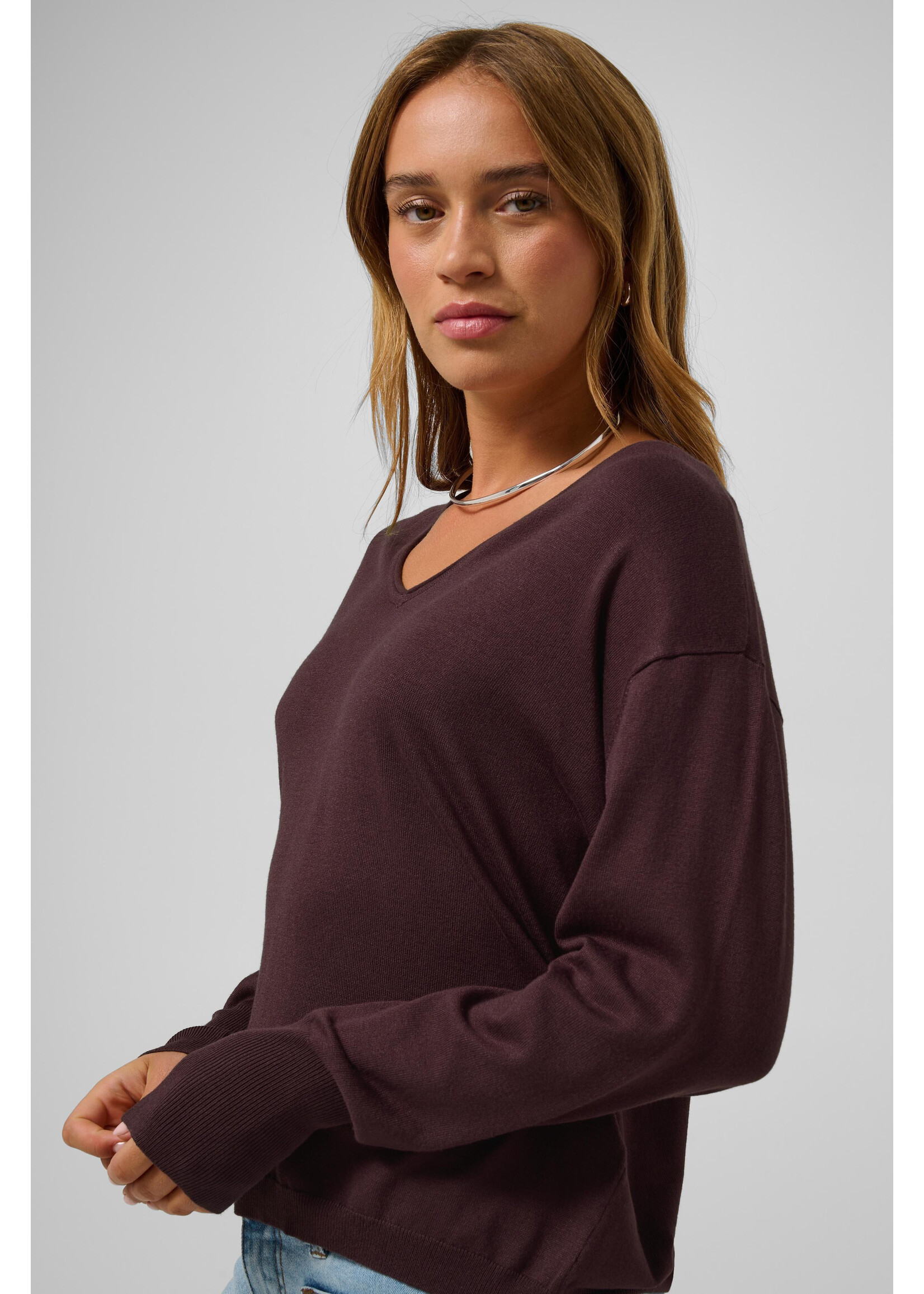 KAFFE KALIZZA MAI PULLOVER COFFEE BEAN