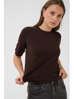 KAFFE KALIZZA O-NECK PULLOVER COFFEE BEAN