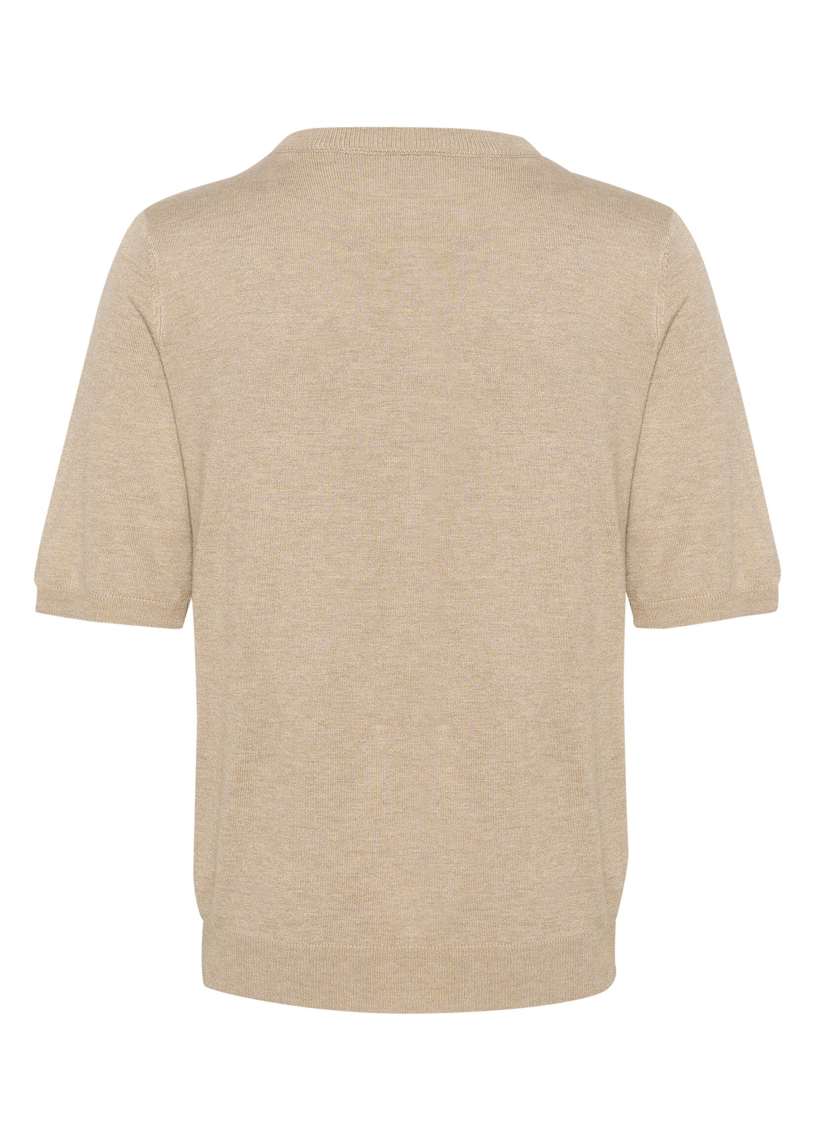 KAFFE KALIZZA O-NECK PULLOVER FEATHER GREY/MELANGE