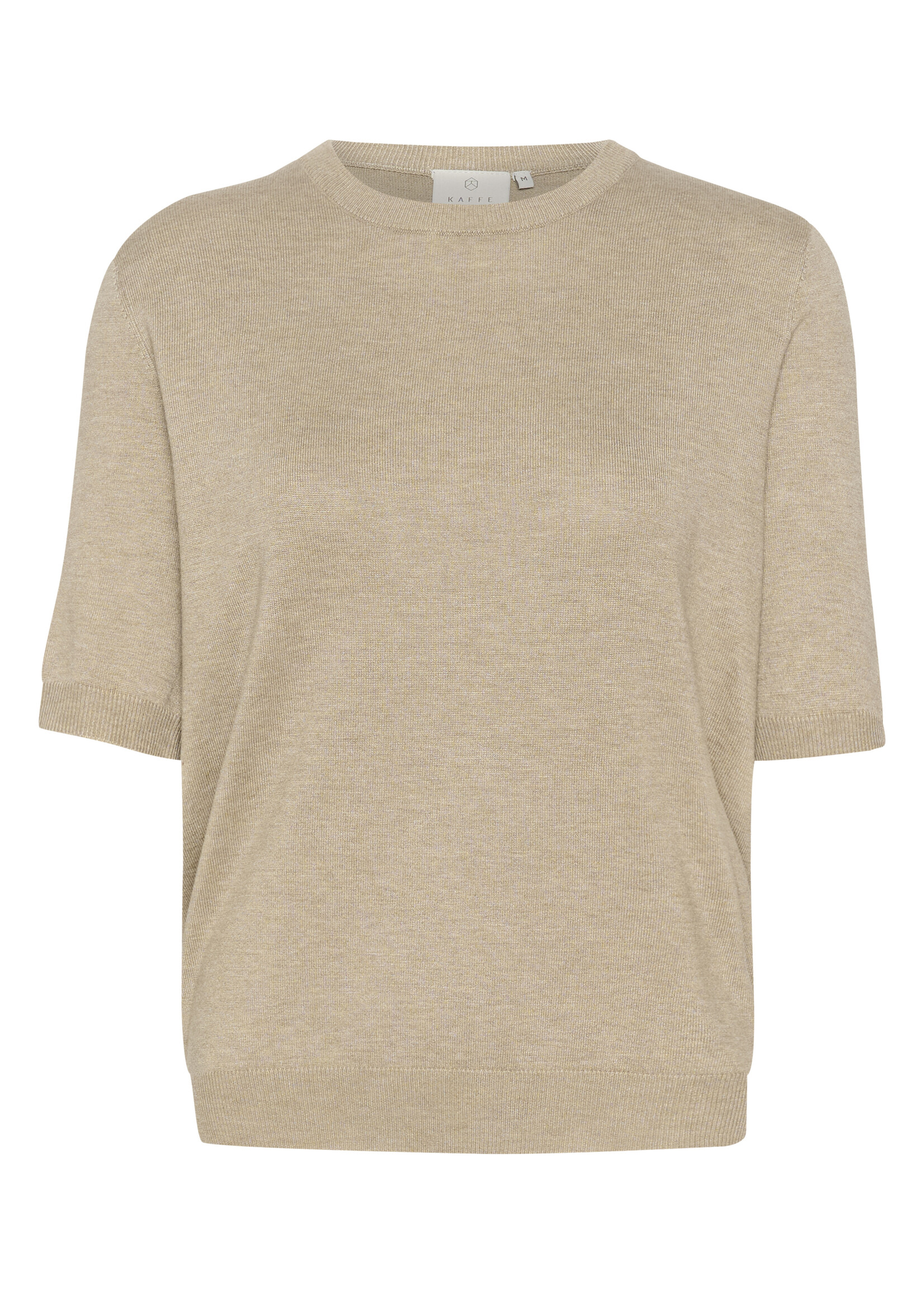 KAFFE KALIZZA O-NECK PULLOVER FEATHER GREY/MELANGE