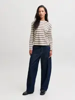 JJXX JXSOPHIA BOXY LS STRIPE TEE JRS SN CARAFE.
