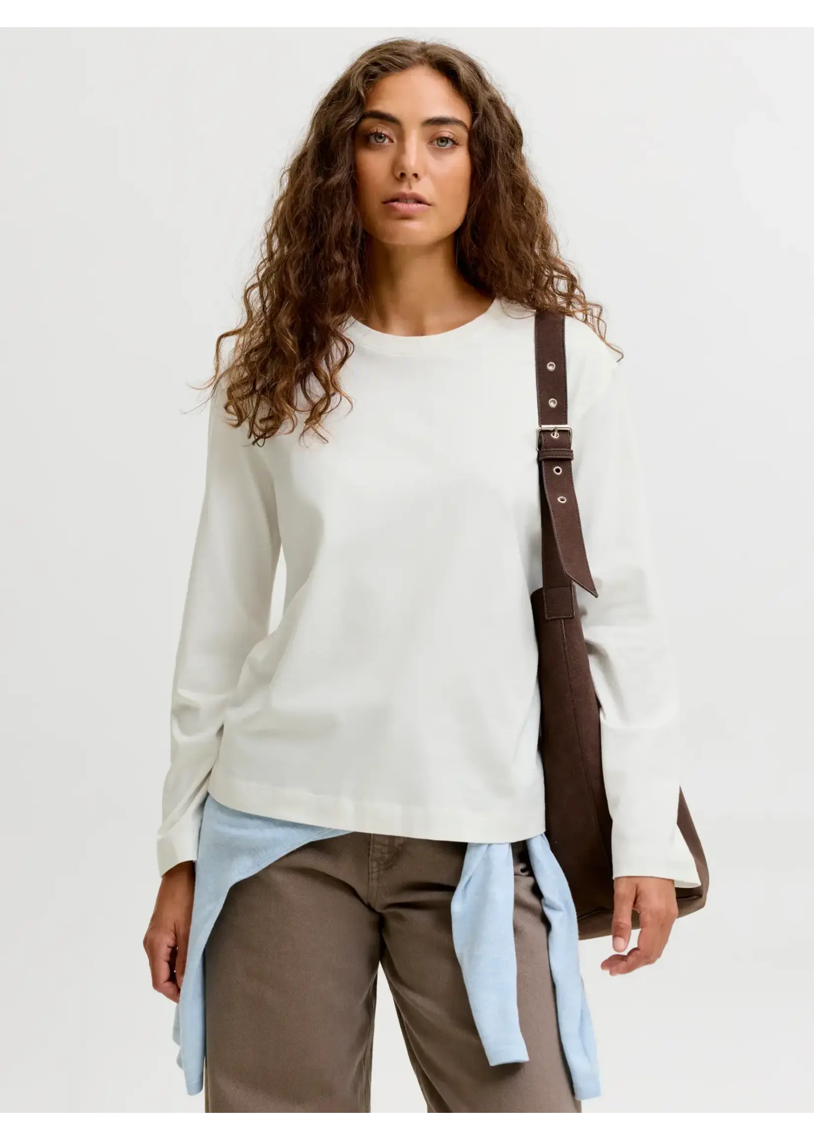 JJXX JXSOPHIA BOXY LS TEE JRS NOOS CLOUD DANCER