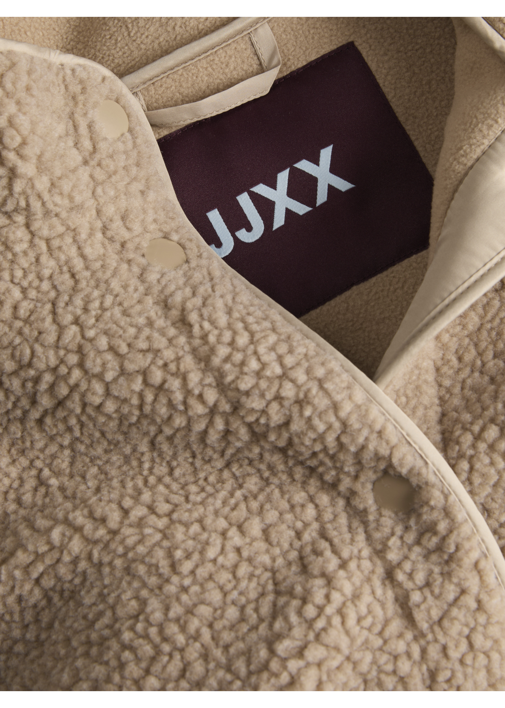 JJXX JXVERA TEDDY JACKET OTW NOOS HUMUS MELANGE