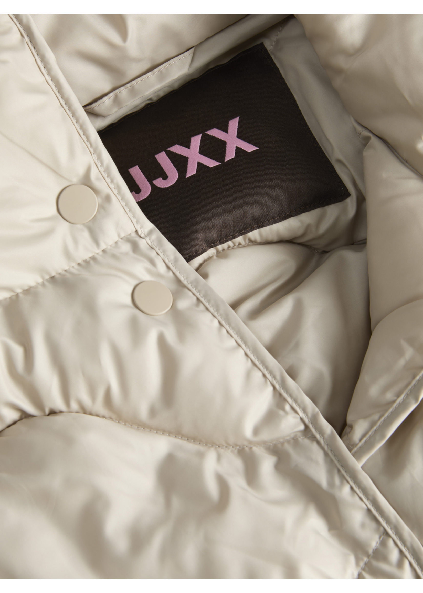 JJXX JXSTELLA SHINY QUILTED JACKET OTW SN FEATHER GRAY