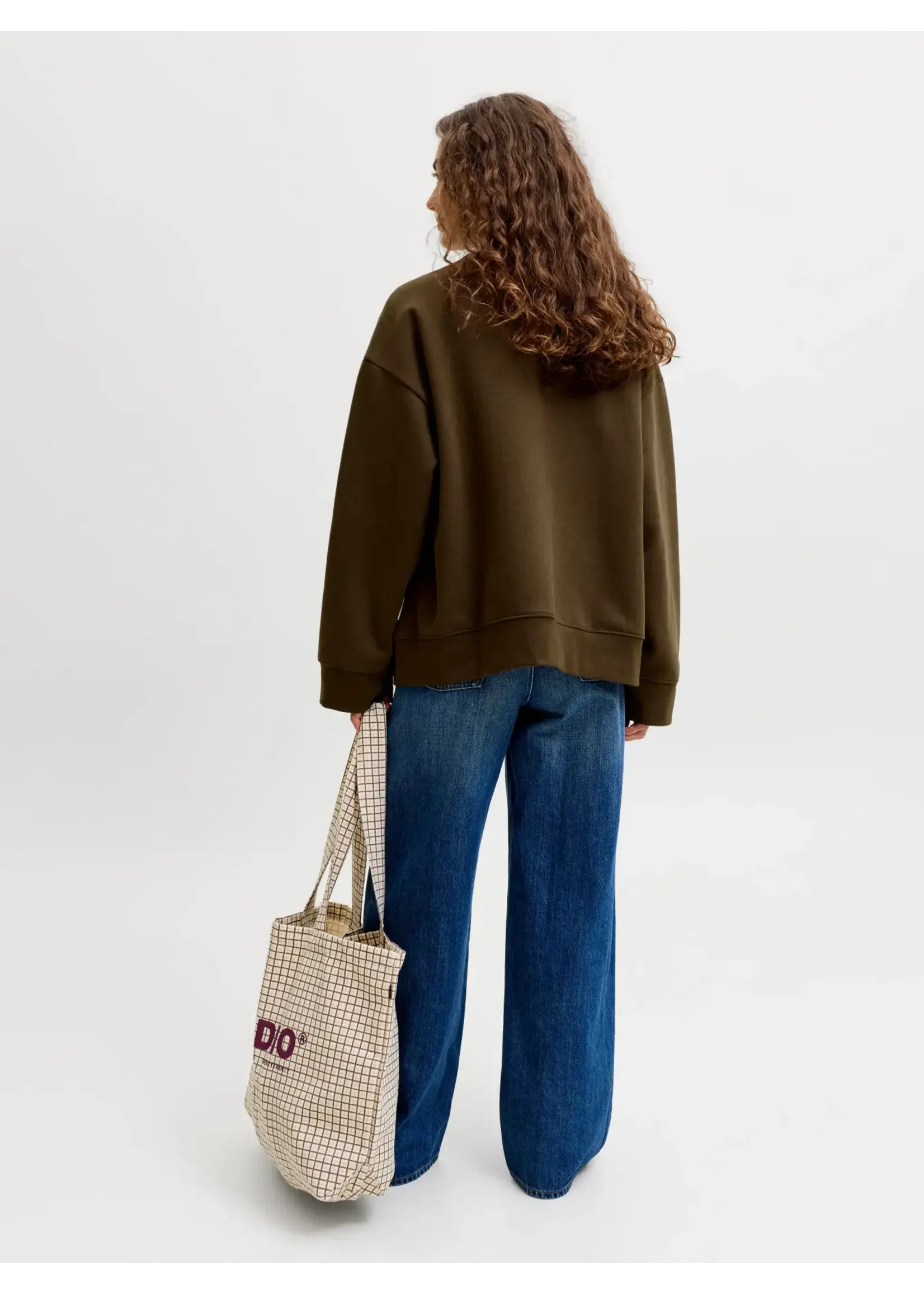 JJXX JXSOPHIA BOXY LS CREW SWEAT SWT DEMITASSE