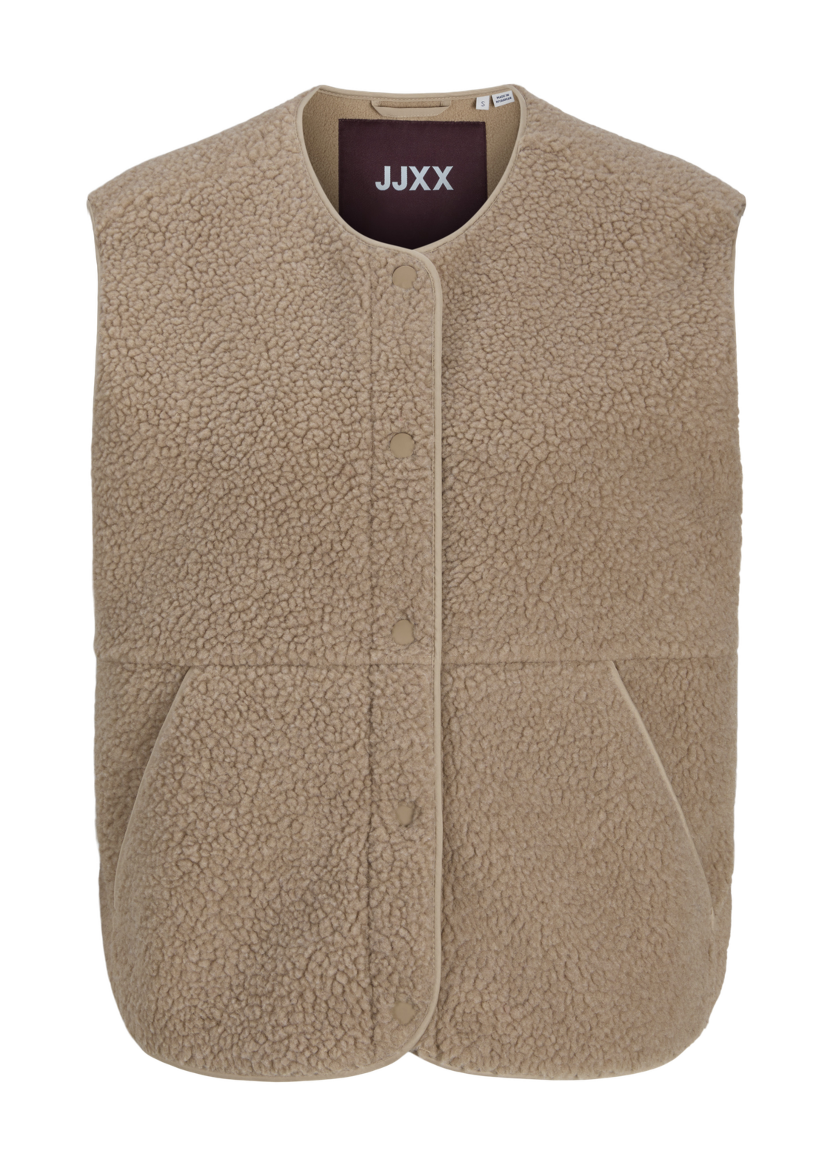 JJXX JXVERA TEDDY VEST OTW NOOS HUMUS