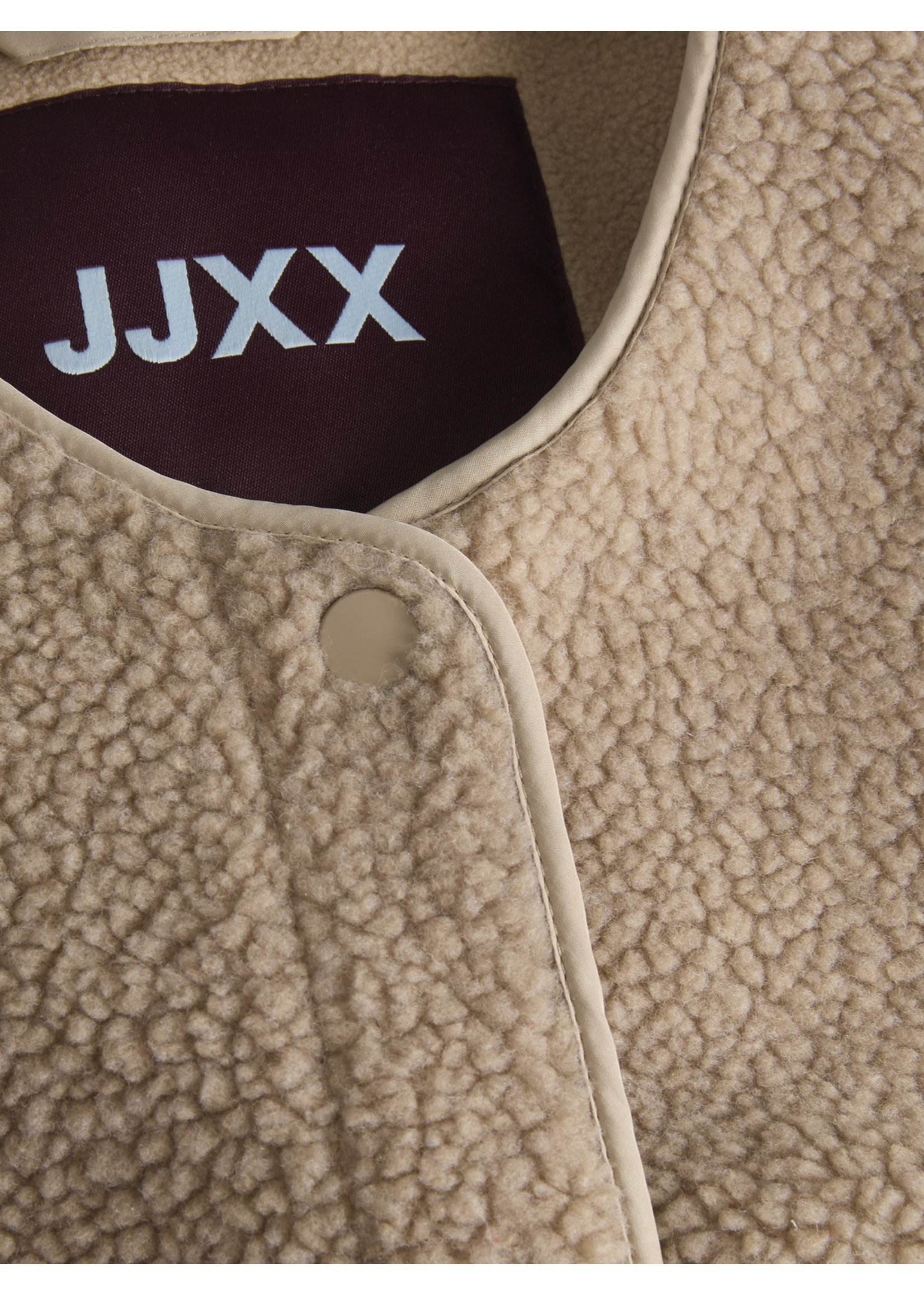JJXX JXVERA TEDDY VEST OTW NOOS HUMUS
