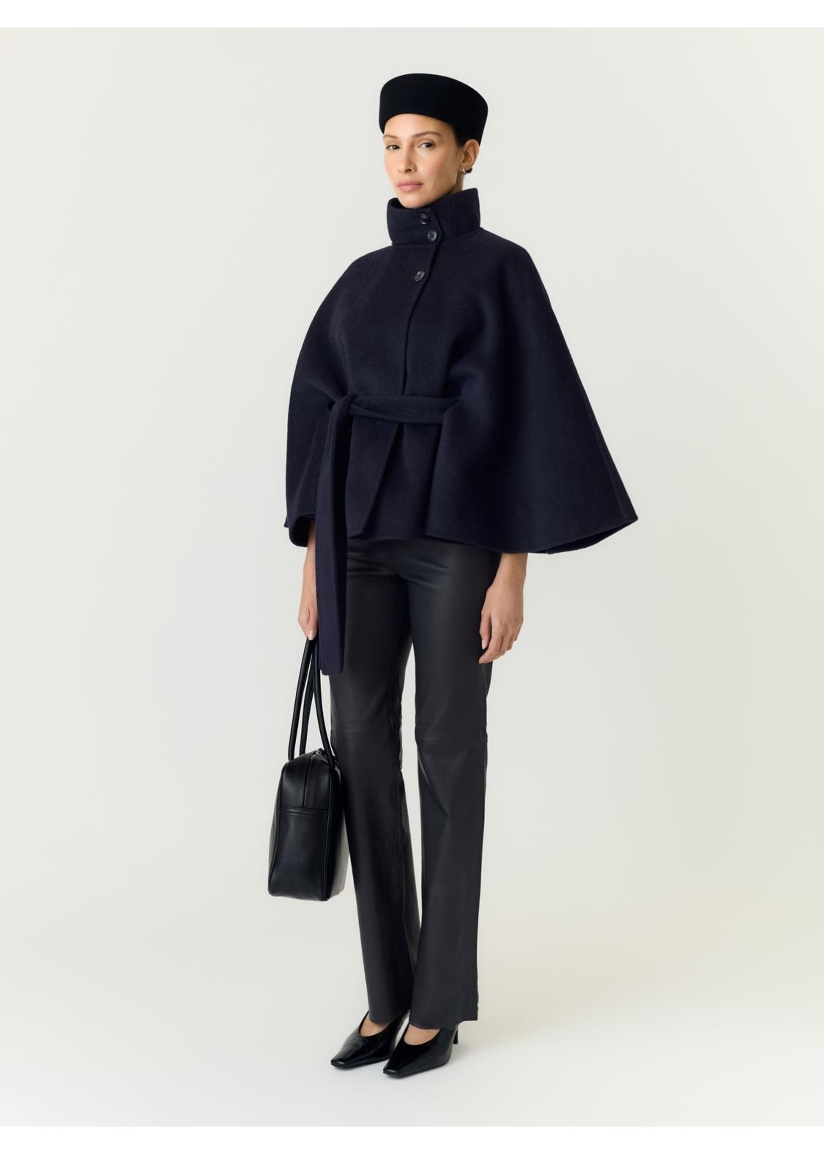 YAS YASALMIO HANDMADE WOOL BLEND JACKET S.