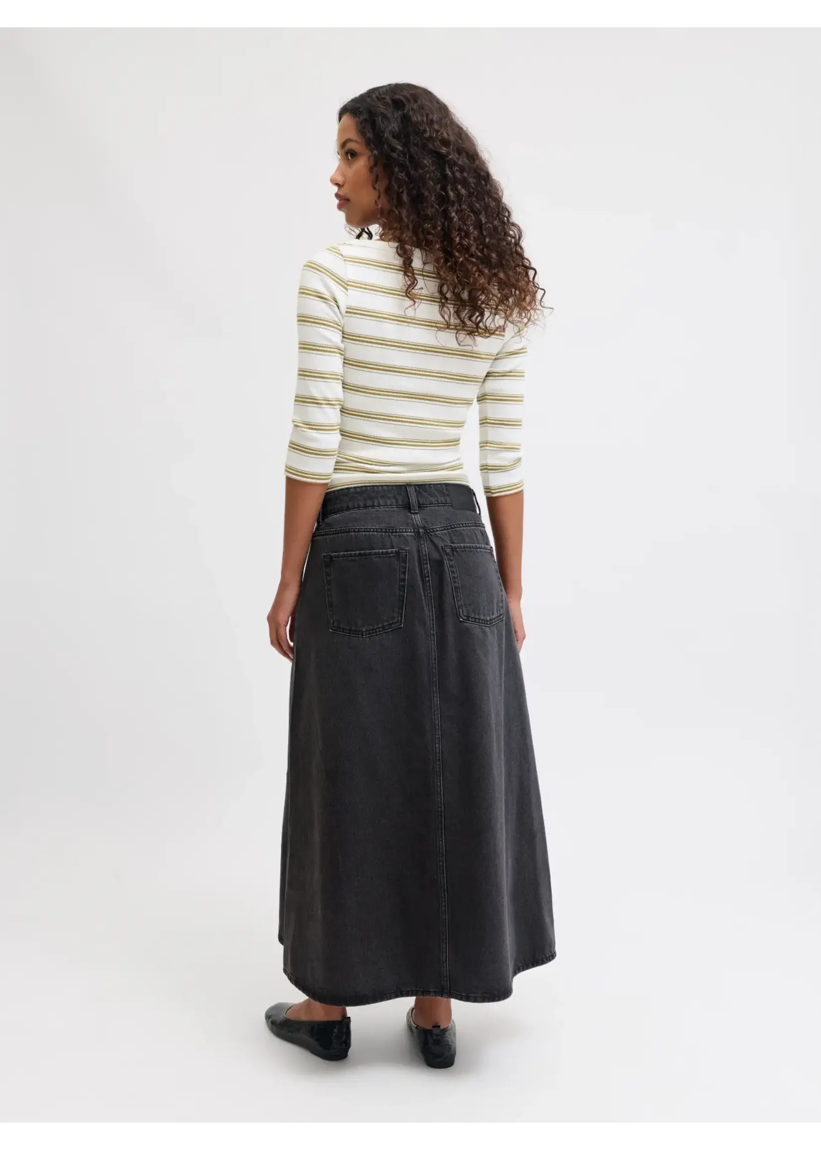 JJXX JXALEXIS LONG A-SHAPE SKIRT DNM LN