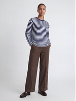 JJXX JXALYNA CECILIE WIDE HW PANTS PNT DEMITASSE