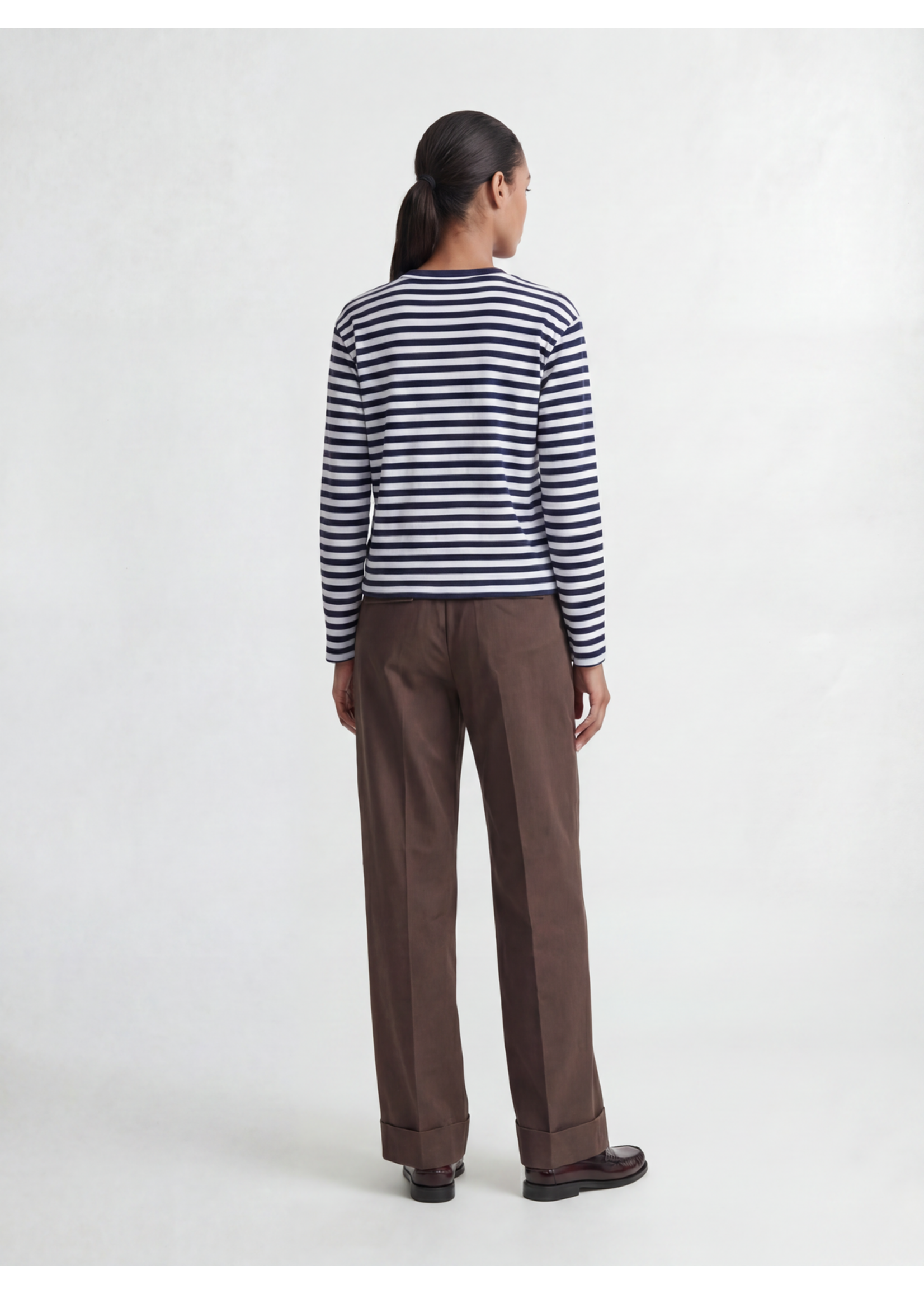 JJXX JXALYNA CECILIE WIDE HW PANTS PNT DEMITASSE