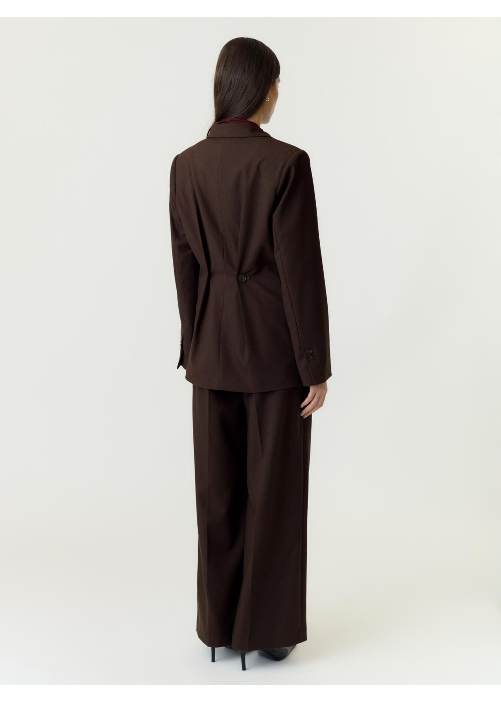 YAS YASRIU LS BLAZER S. NOOS COFFE BEAN