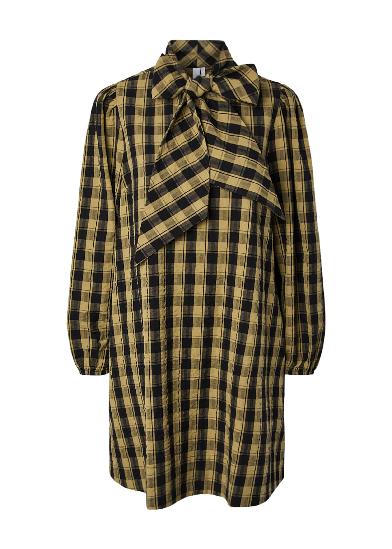 YAS YASSIERA LS DRESS S. BOA CHECKS