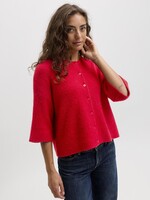 JJXX JXEVI SS CARDIGAN KNIT SCARLET SAGE