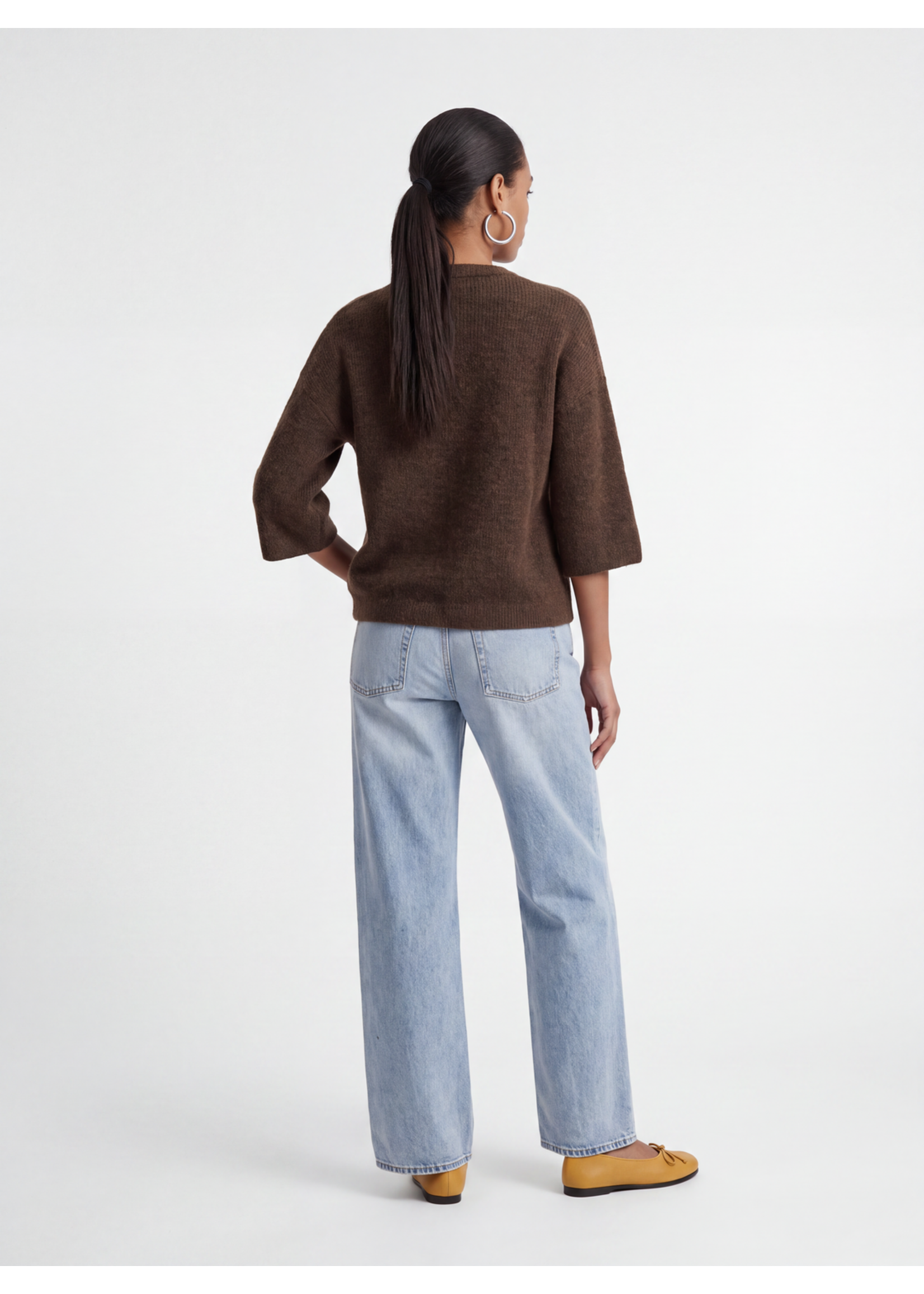 JJXX JXEVI SS CARDIGAN KNIT DEMITASSE