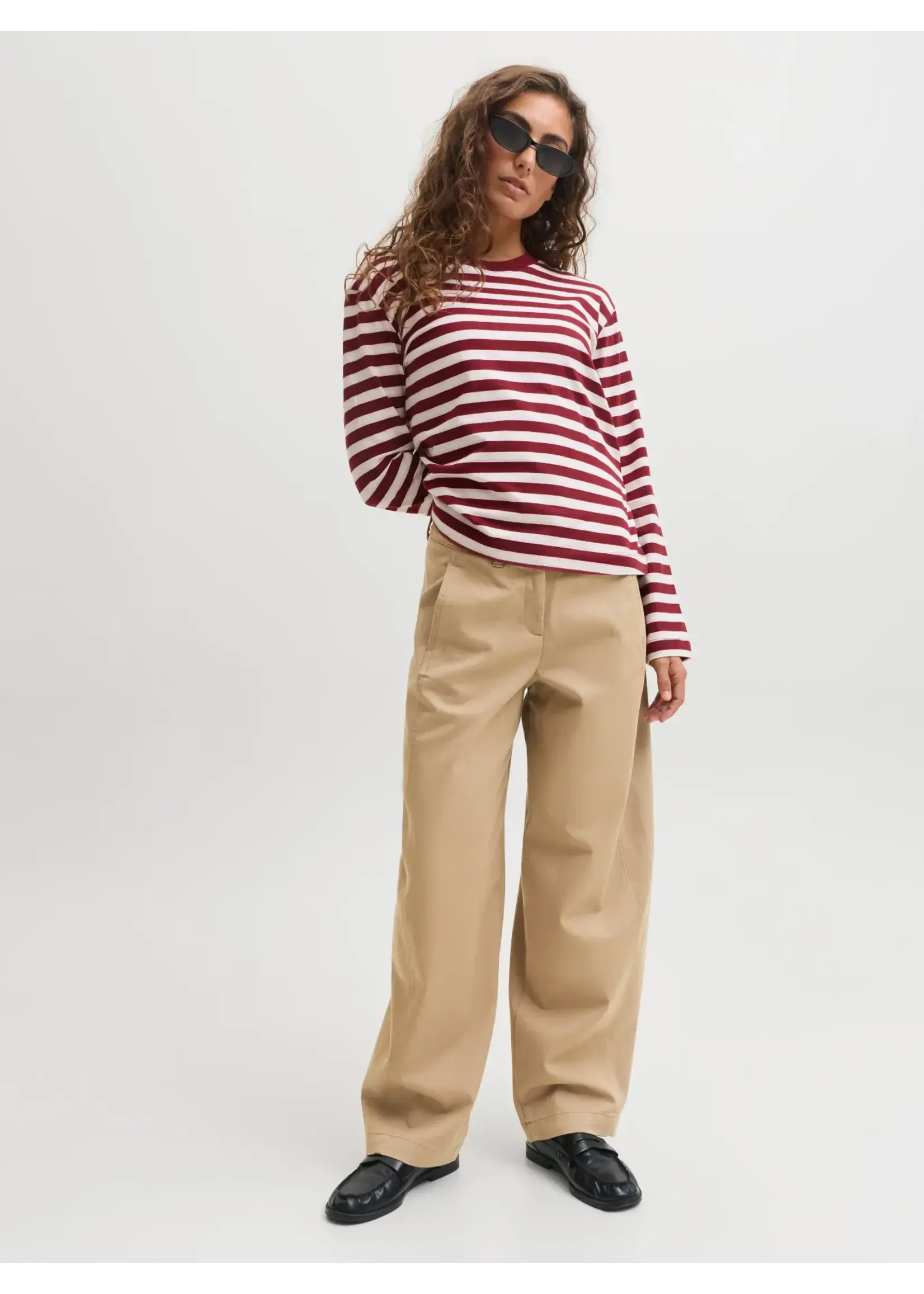 JJXX JXHAZEL KIRA BARREL MW PANTS PNT NOOS PETRIFIED OAK