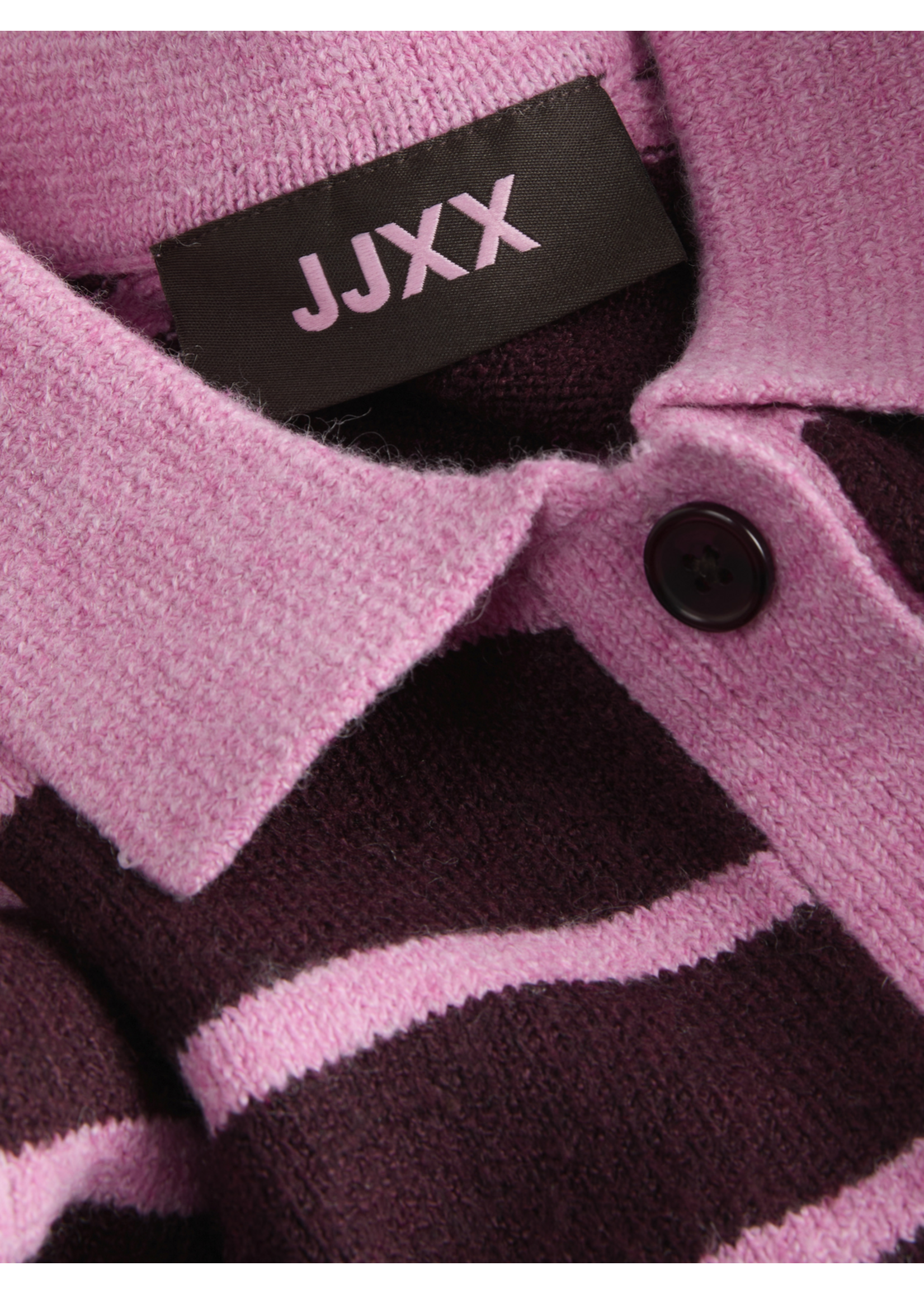 JJXX JXRUBY POLO NECK KNIT SN ORCHID SMOKE