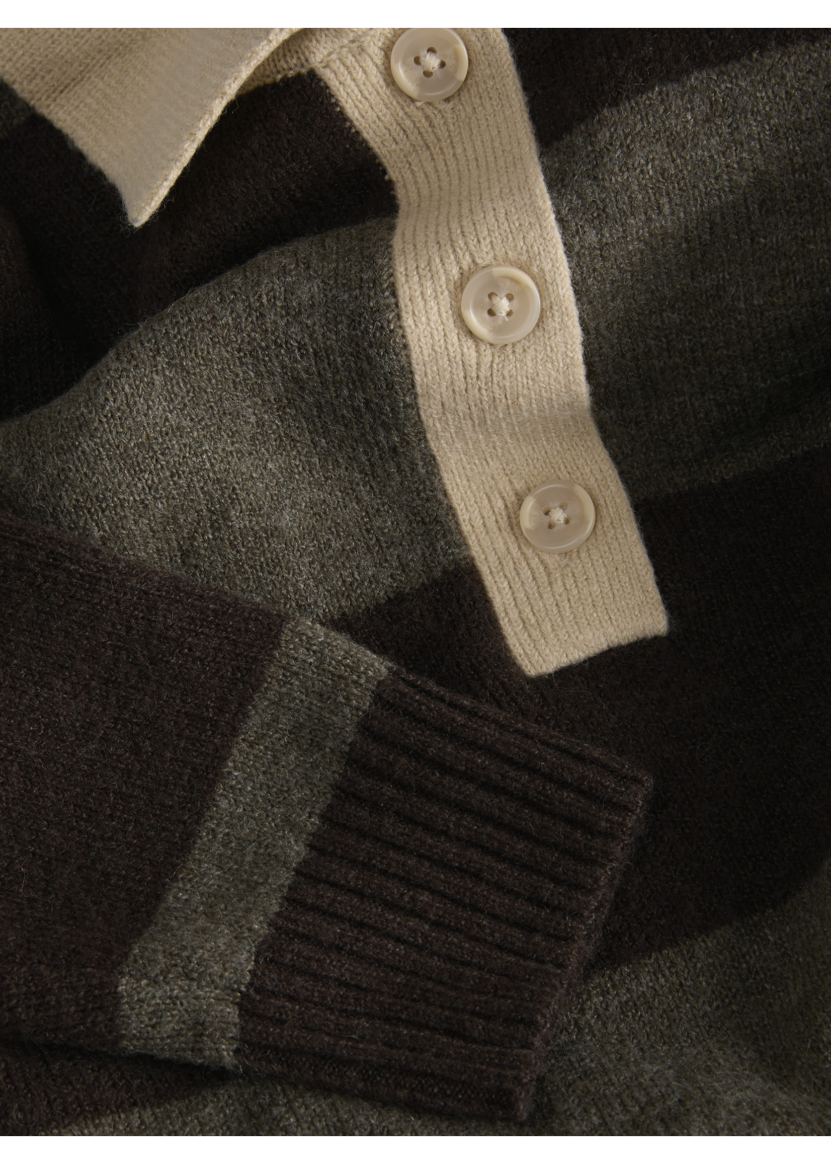 JJXX JXRUBY POLO NECK KNIT SN SEAL BROWN