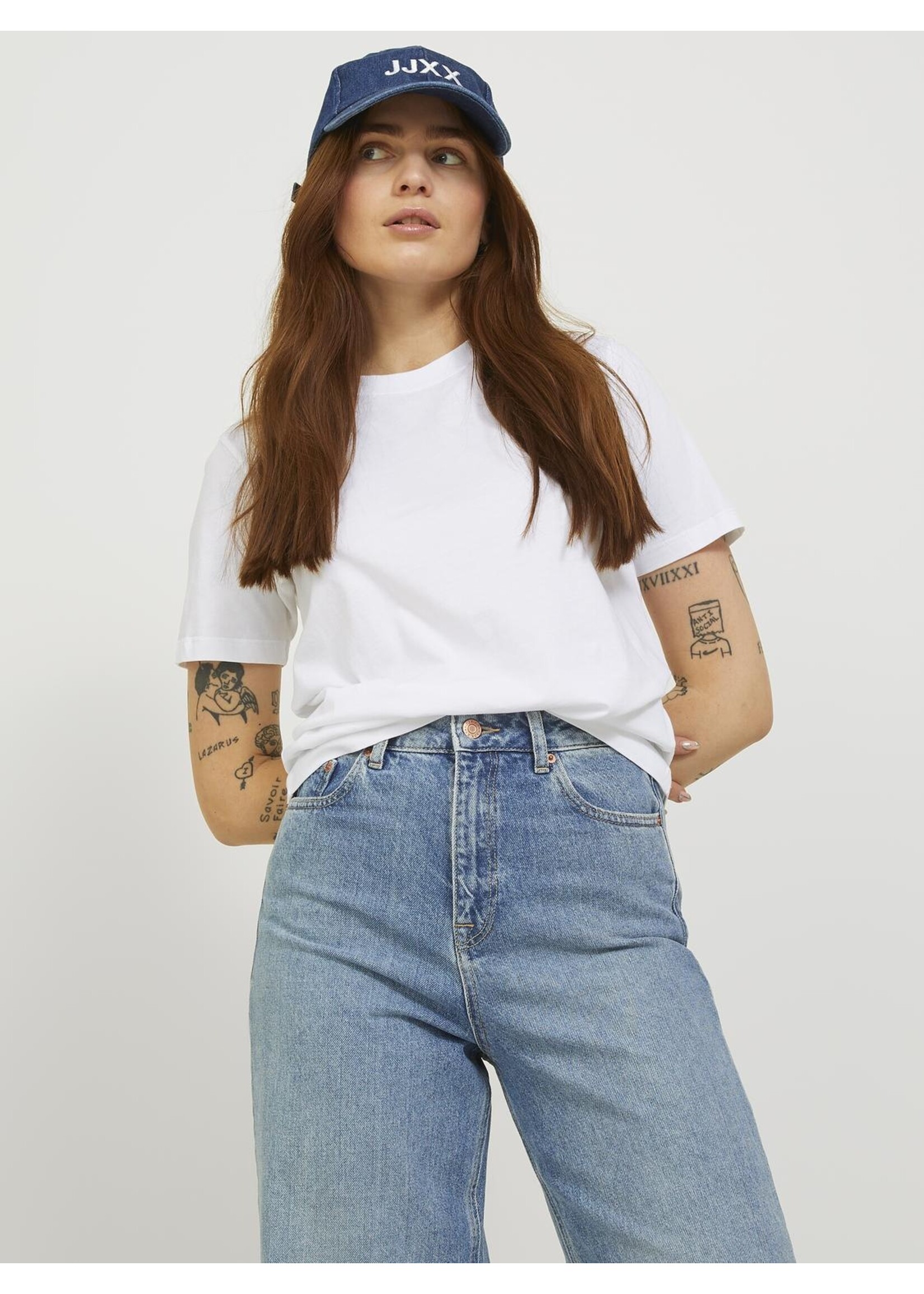 JJXX JXANNA REG SS EVERY TEE JRS NOOS BRIGHT WHITE