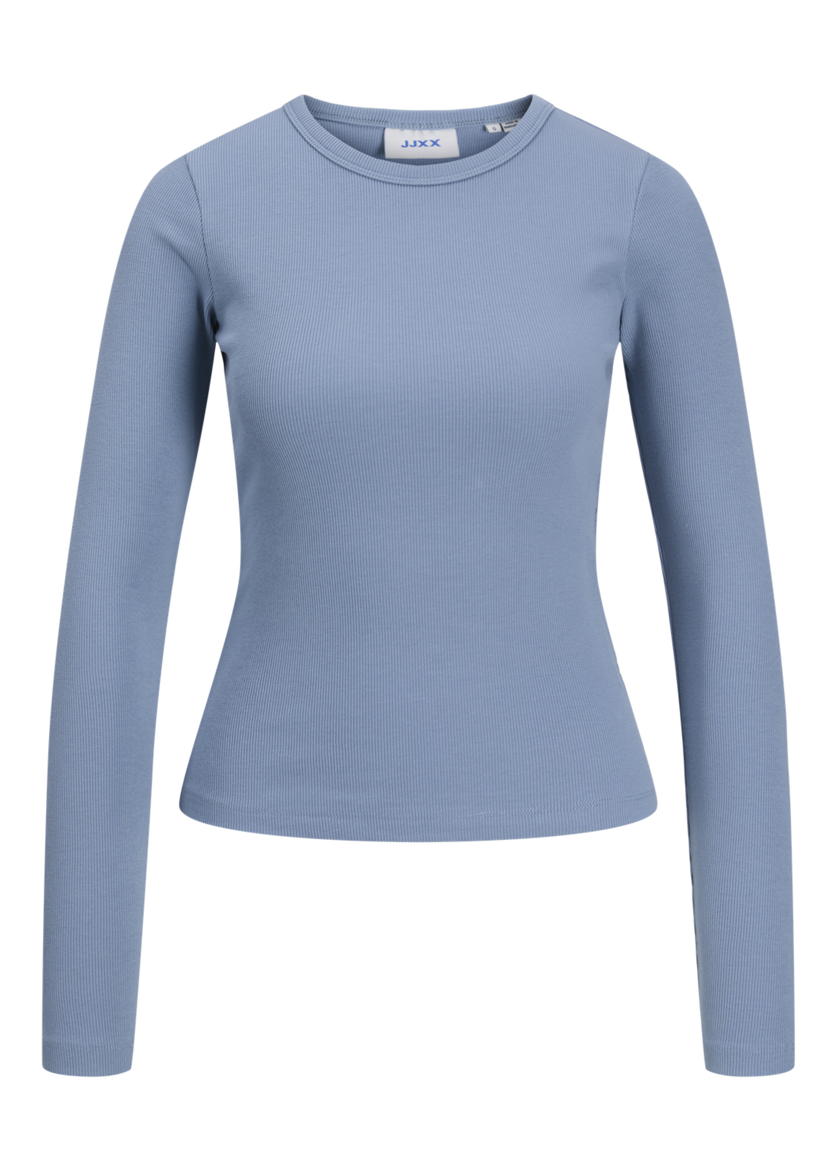 JJXX JXFREYA STR LS RIB TEE JRS NOOS COUNTRY BLUE