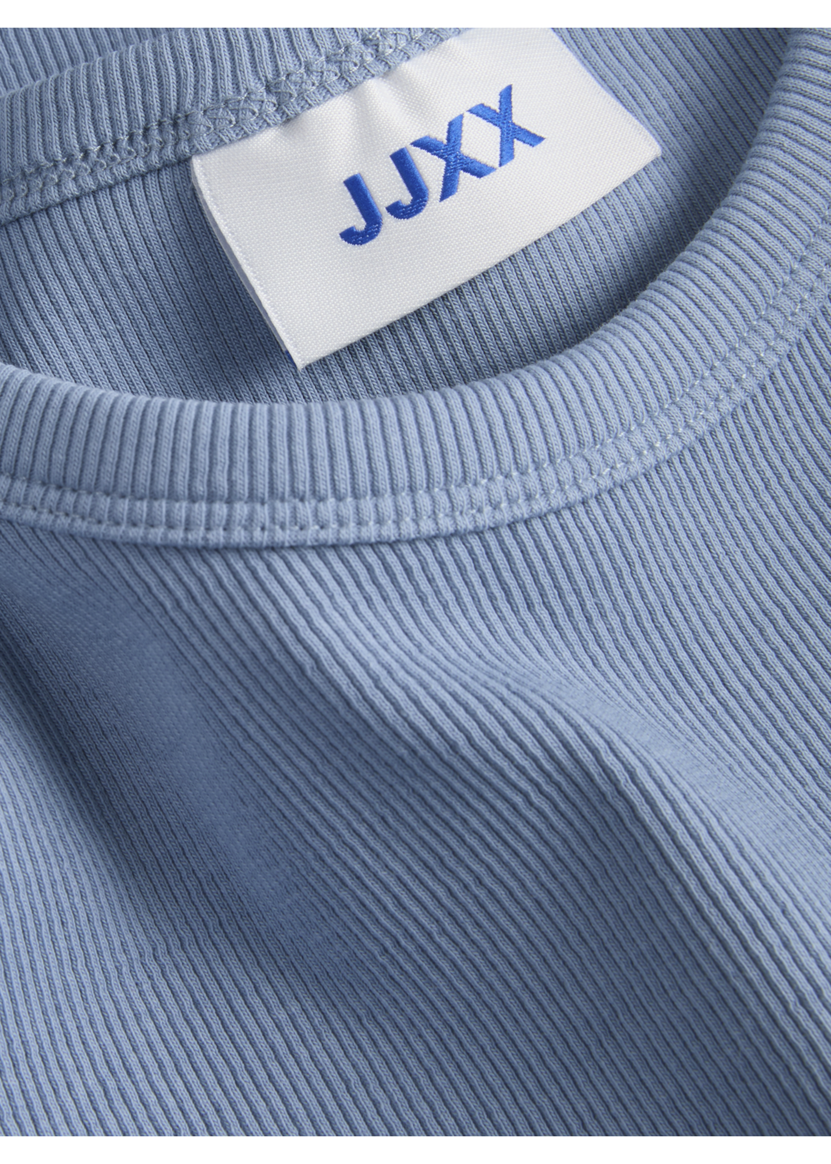 JJXX JXFREYA STR LS RIB TEE JRS NOOS COUNTRY BLUE