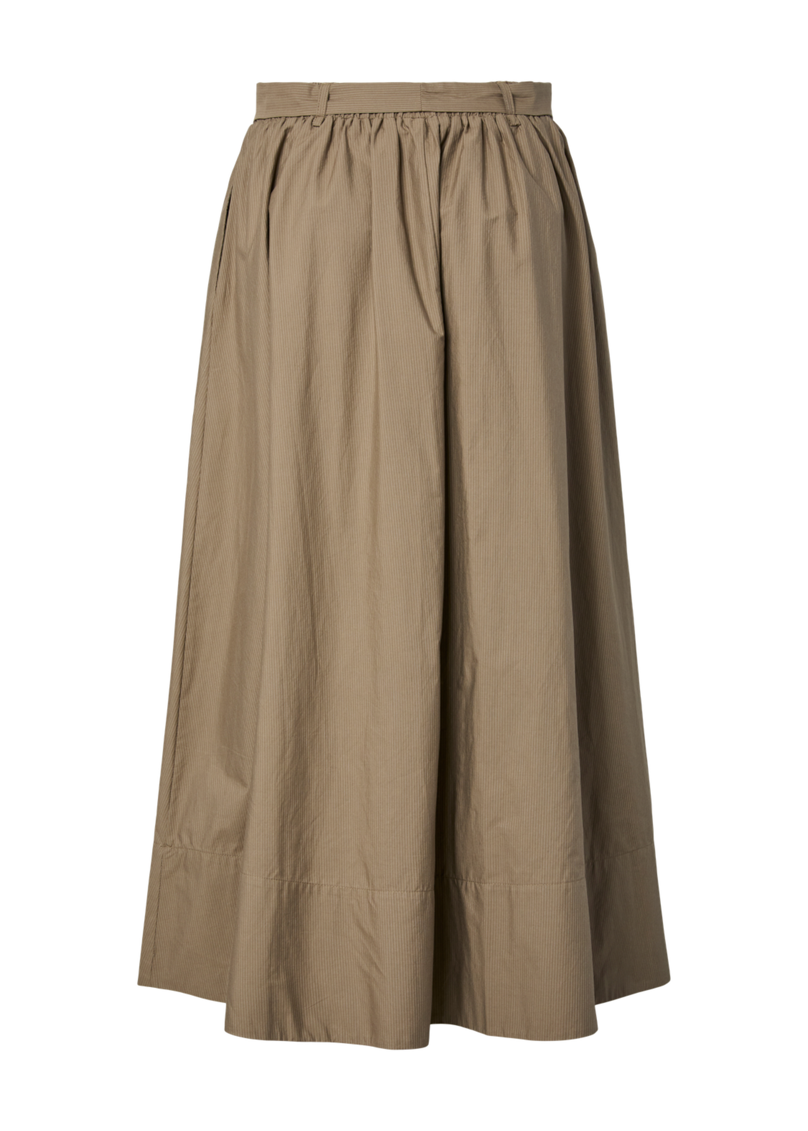 YAS YASTIMBER HW ANKLE SKIRT