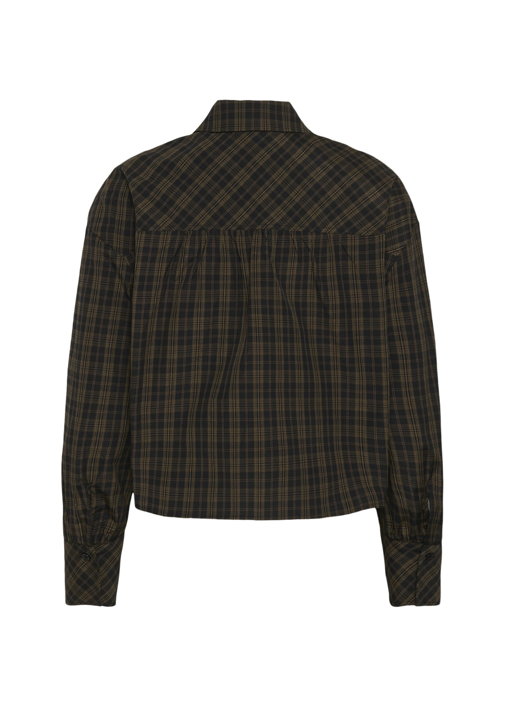 KAFFE KAHELIE CHECK SHIRT BLACK