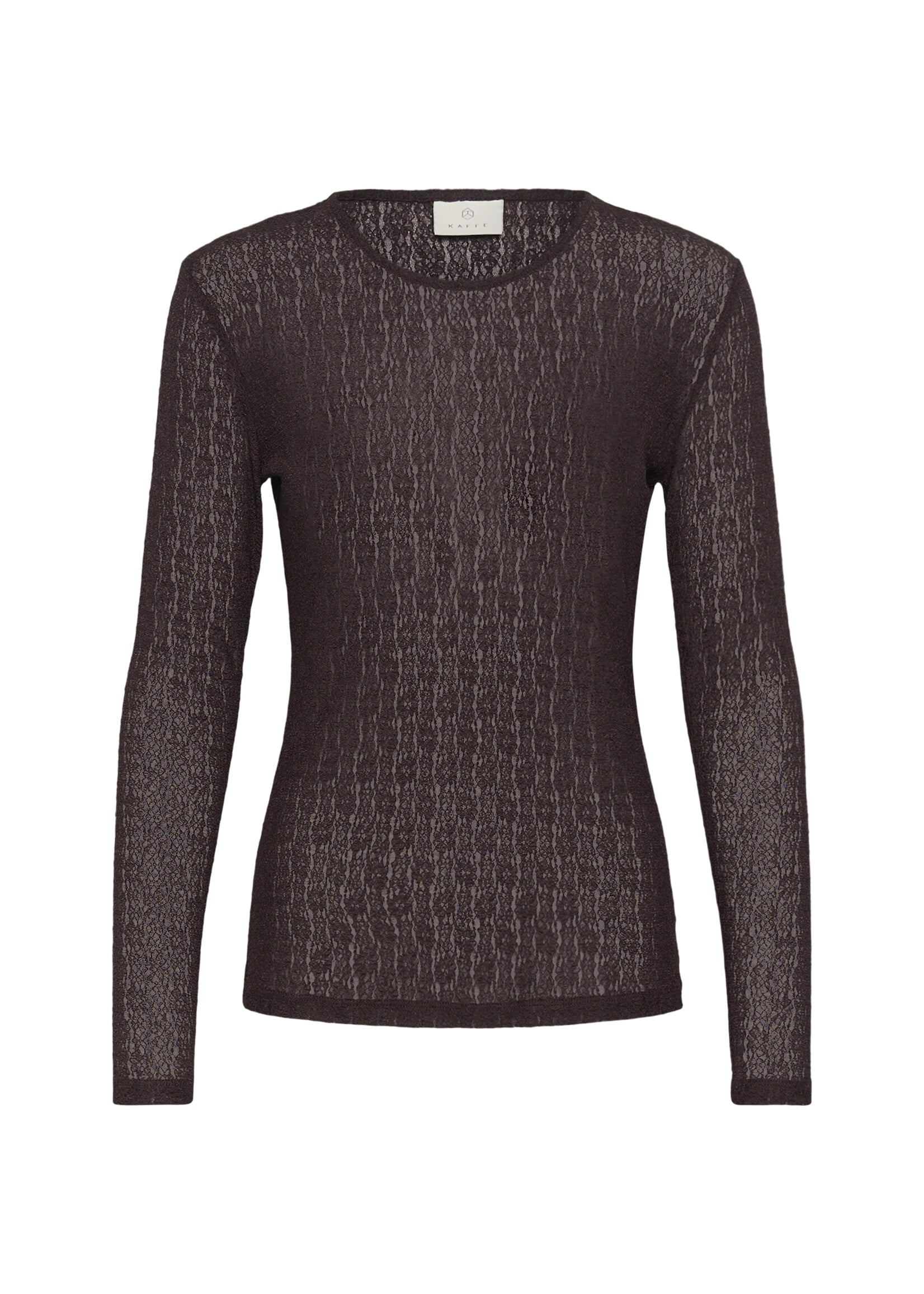 KAFFE KAALLISON T-SHIRT FUDGE